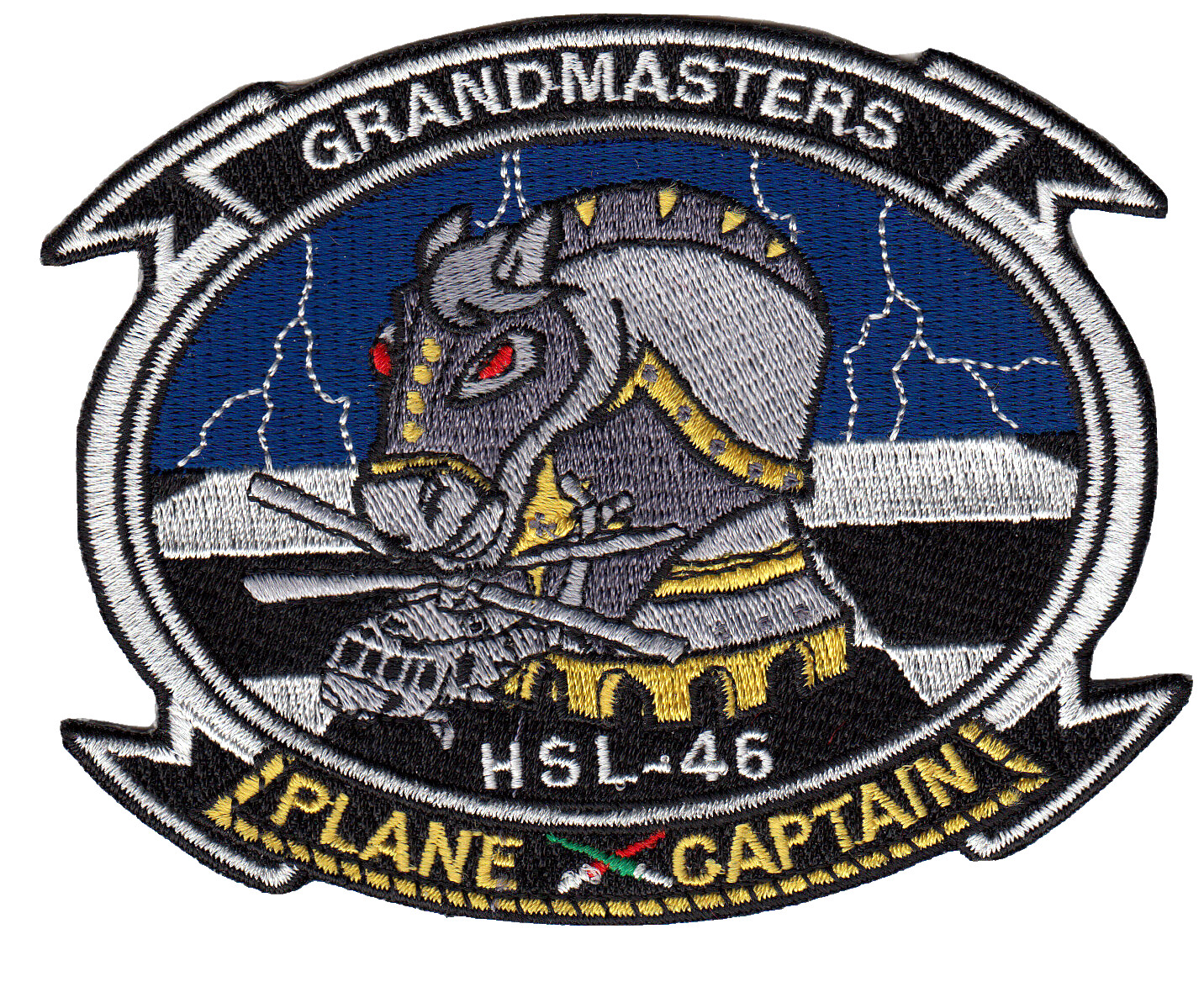 HSL-46 GRANDMASTERS PLANE CAPTAIN PATCH