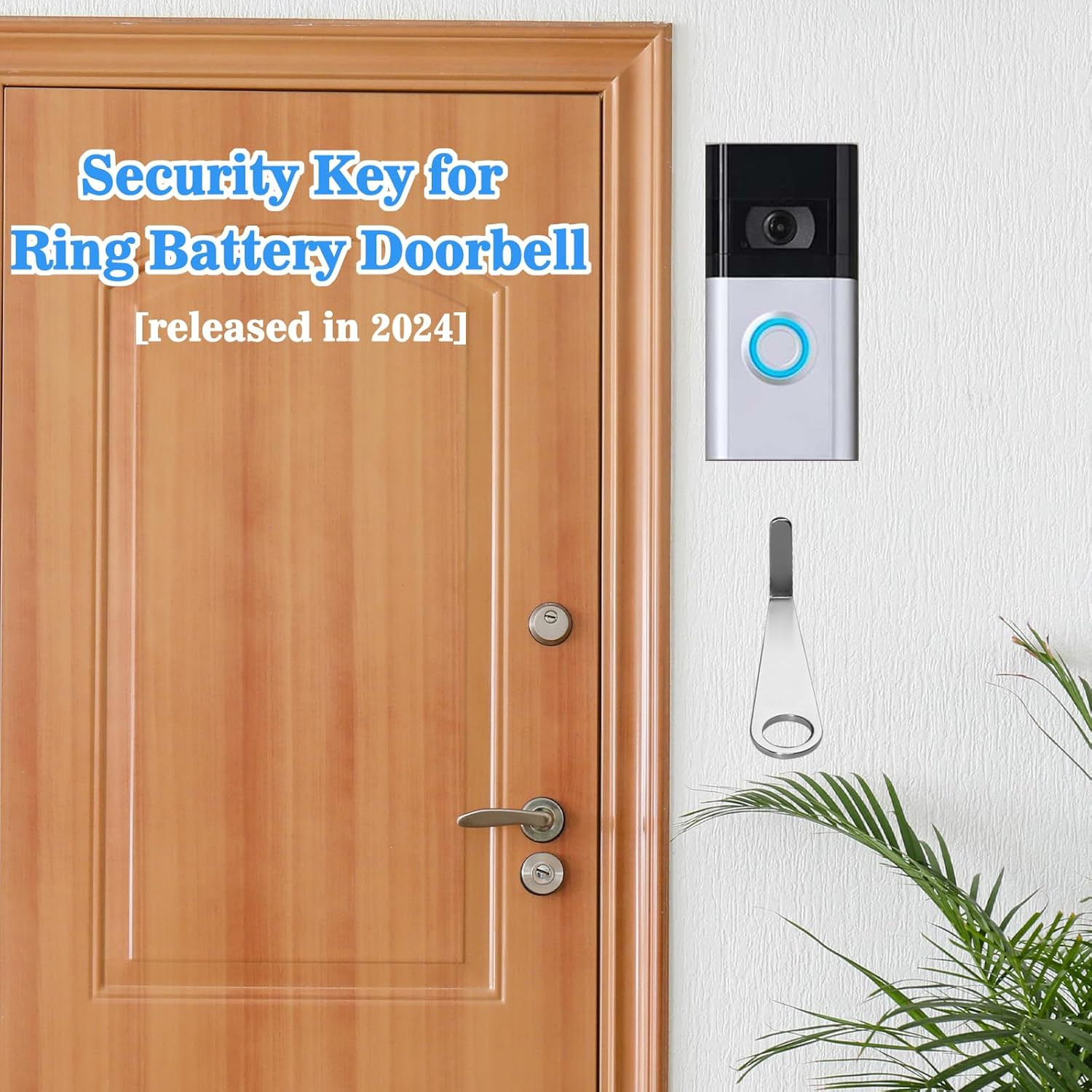 2 Pcs Doorbell Key Replacement Tool Ring Doorbell Tool Removal Key Tool Compatib