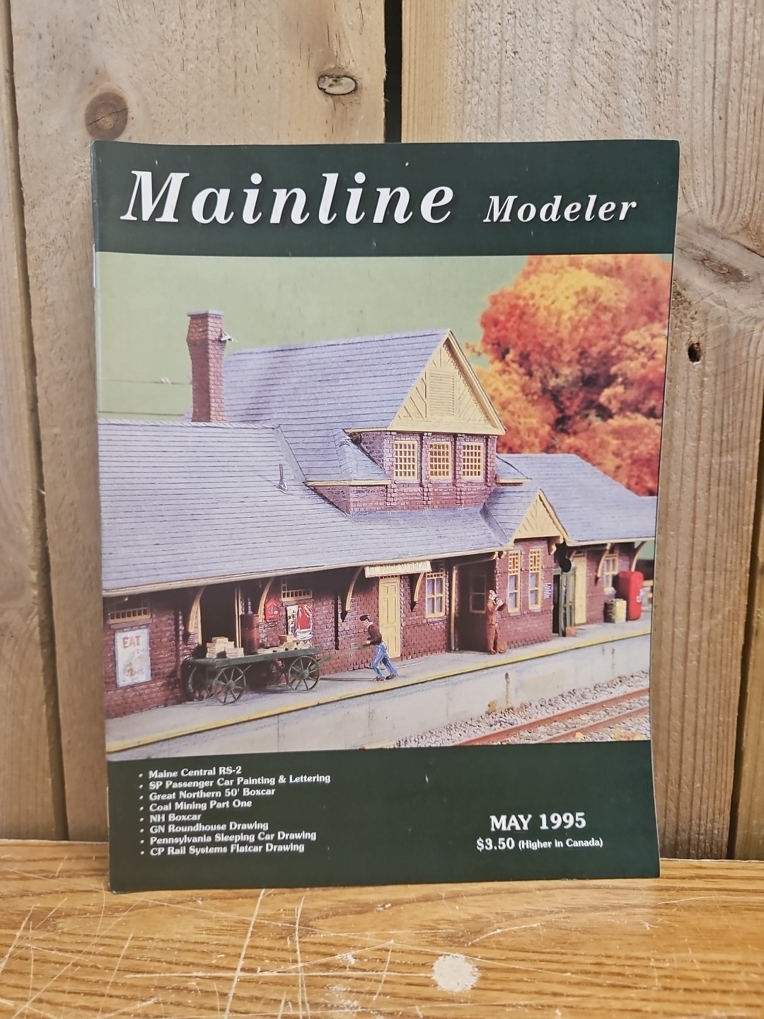 Vintage Mainline Modeler Magazine May 1995