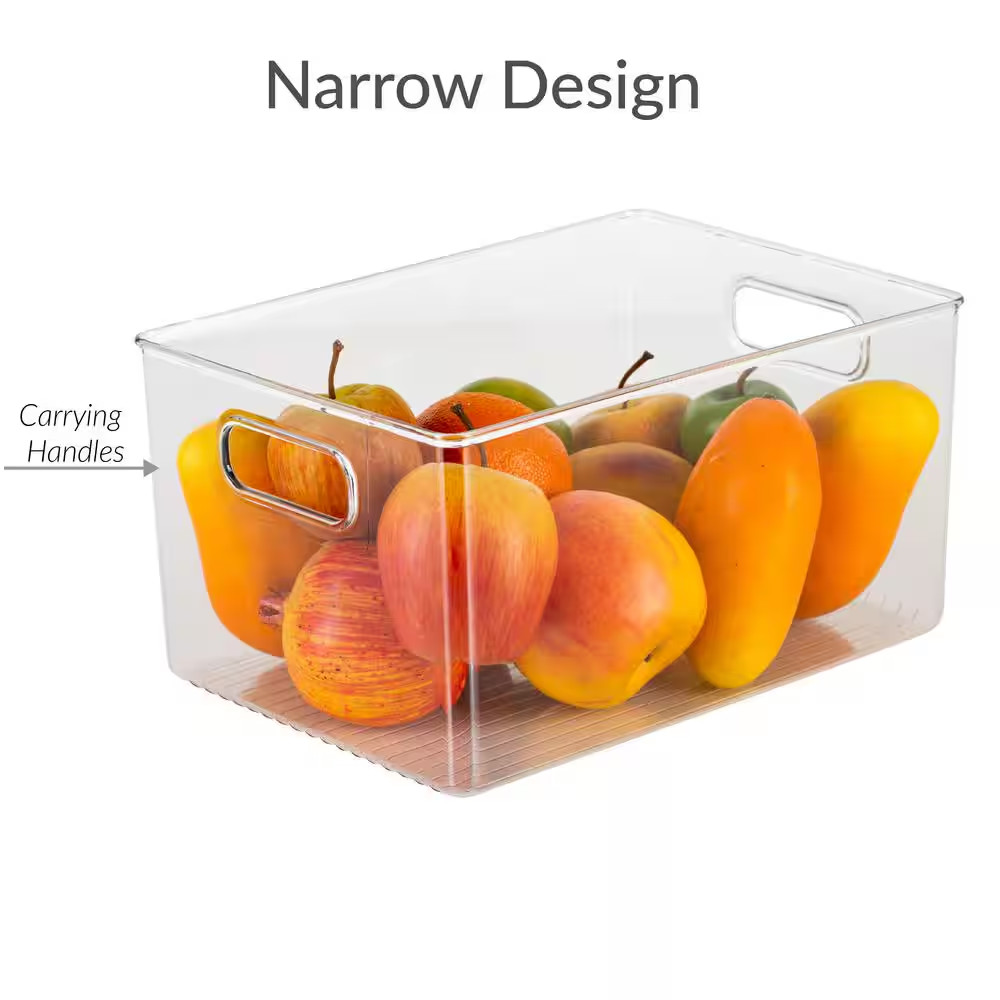Large Vertical Stripe Organizer in Clear