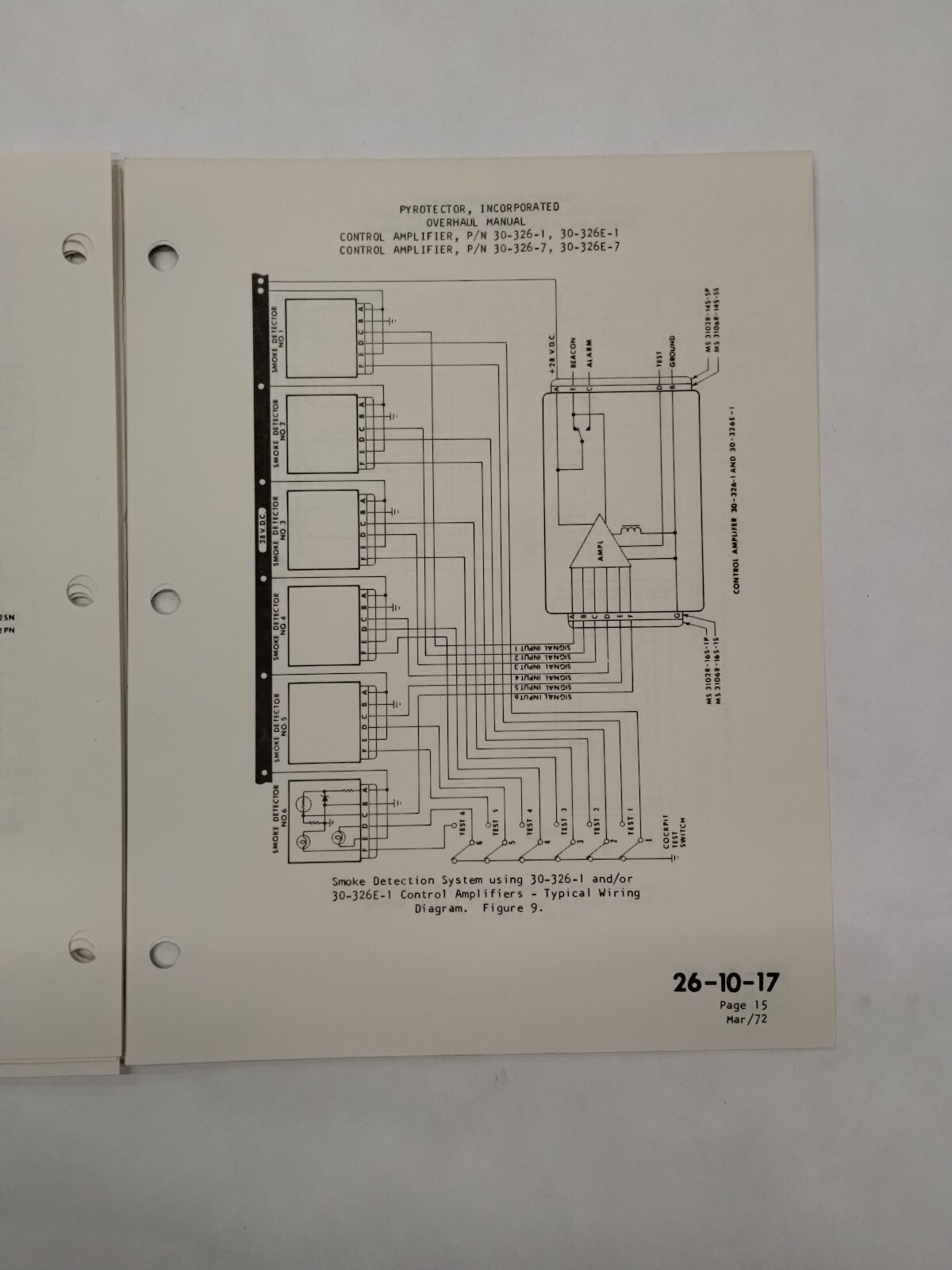Pyrotector Incorporated Control Amplifiers Overhaul Manual-Original