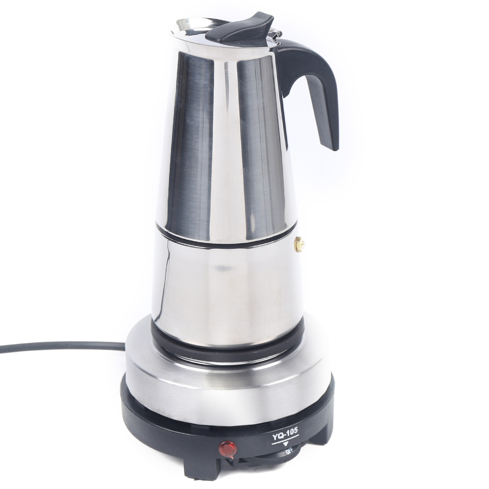 Coffee Maker,Stovetop Espresso Coffee Maker Moka Coffee Pot with Electric Stove