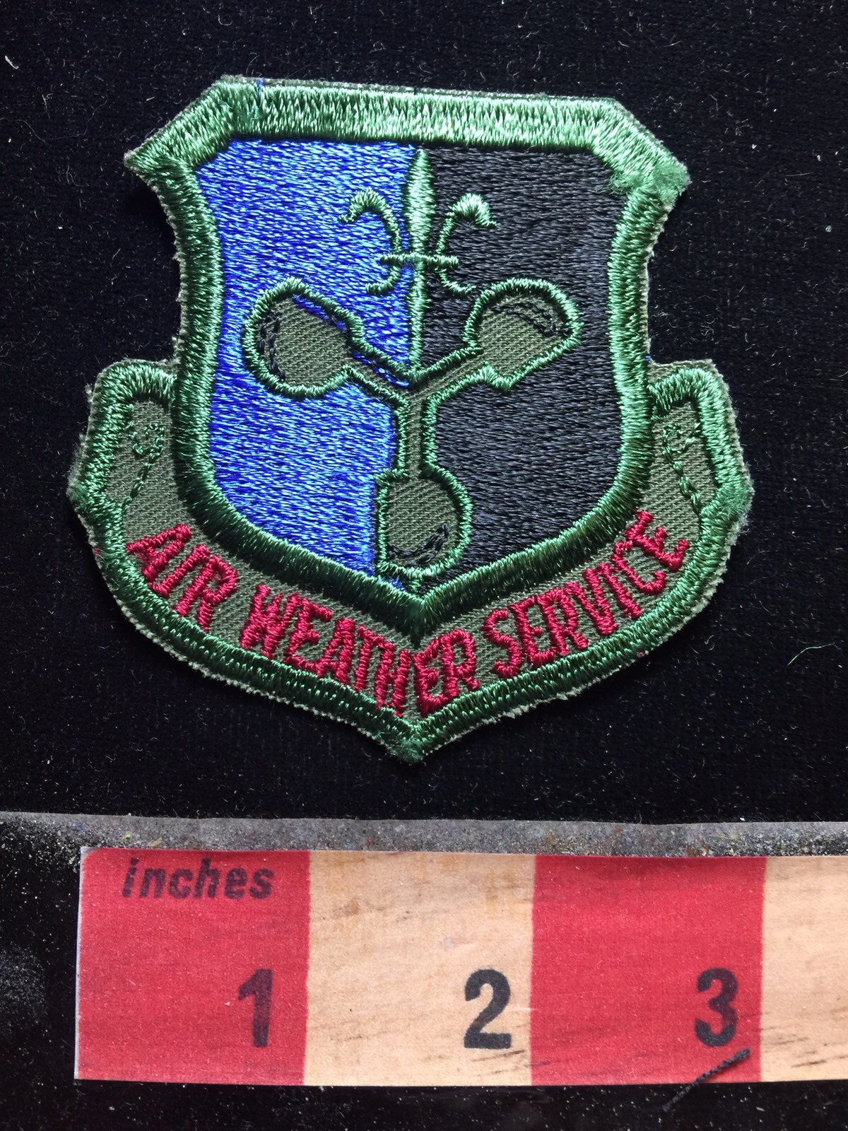 USAF AIR WEATHER SERVICE United States Air Force Military Patch 00Y9