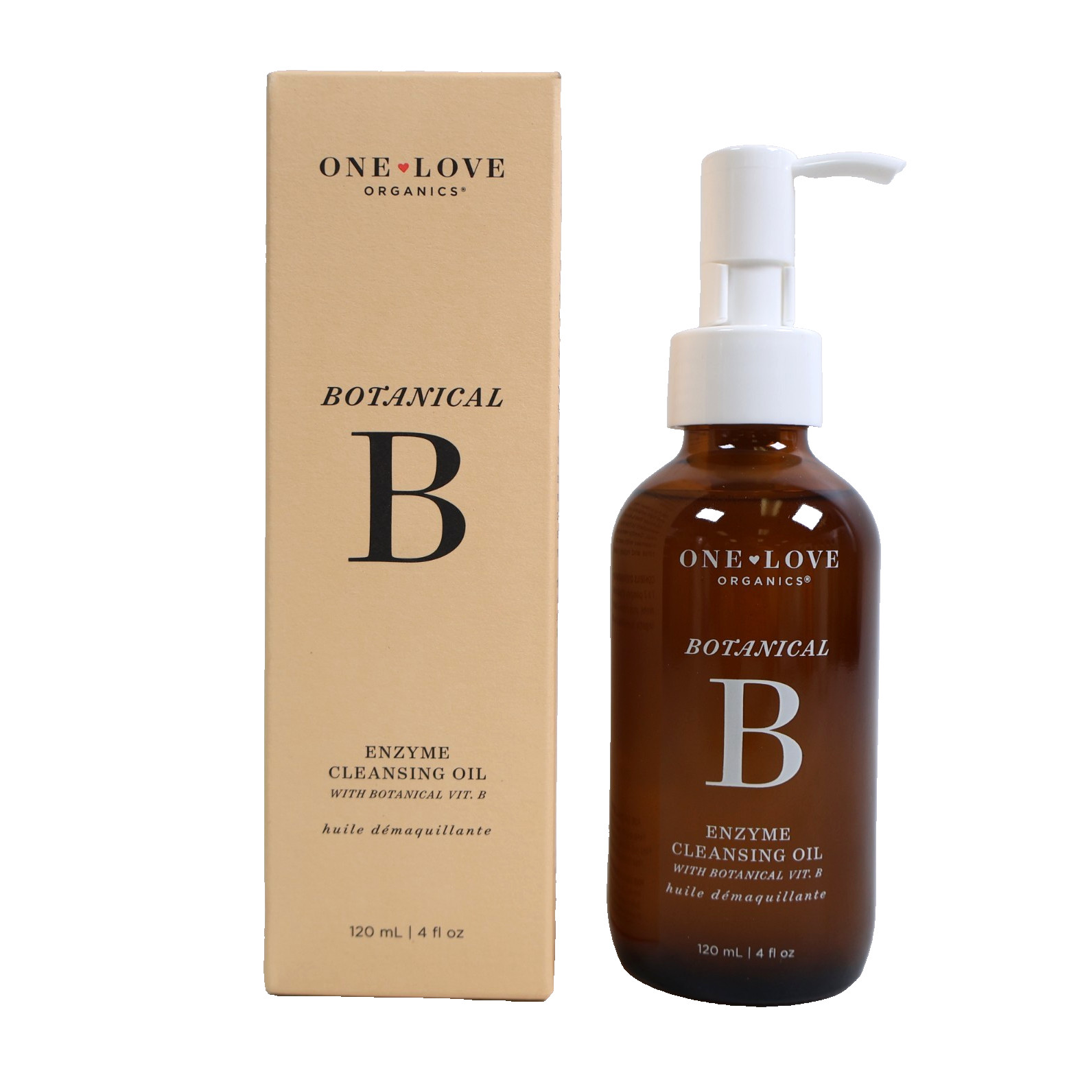 One Love Organics Botanical B Enzyme Cleansing Oil w/Papaya and Pumpkin 120mL