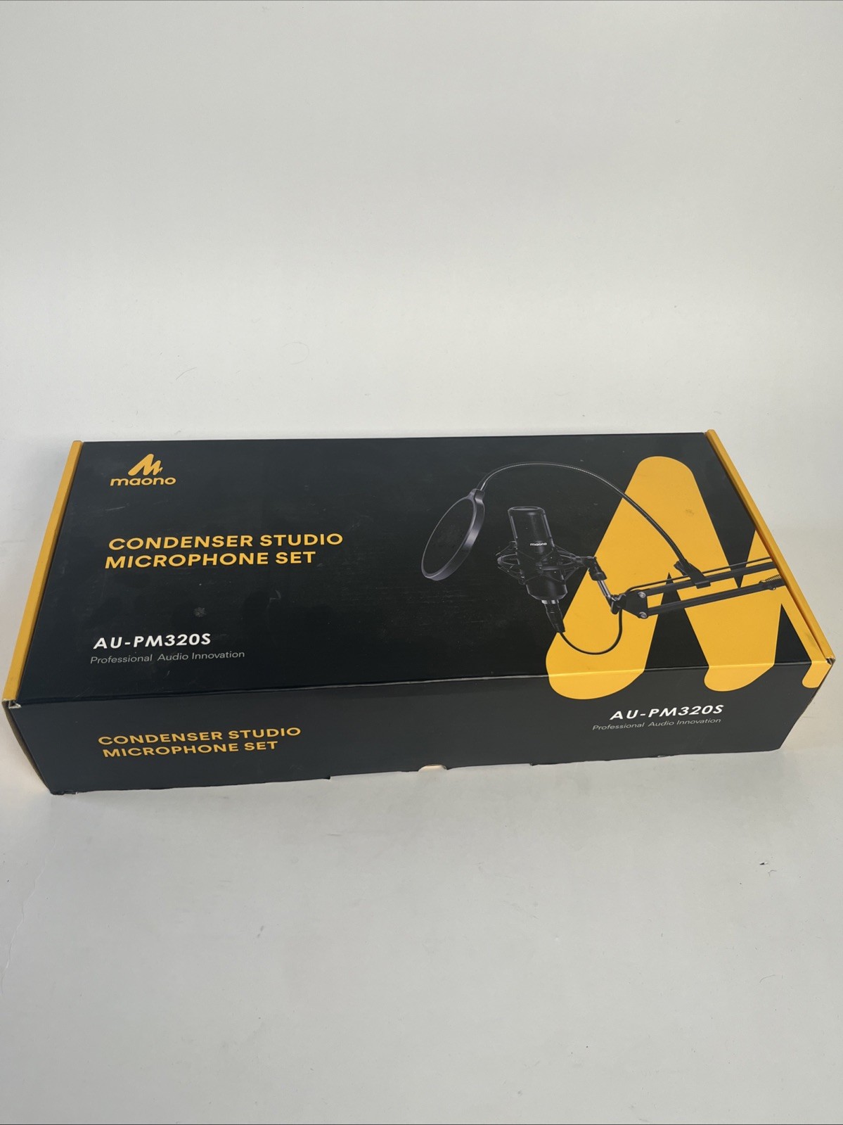 Maono AU-PM320S Series Condenser Studio Microphone Set NEW OPEN BOX