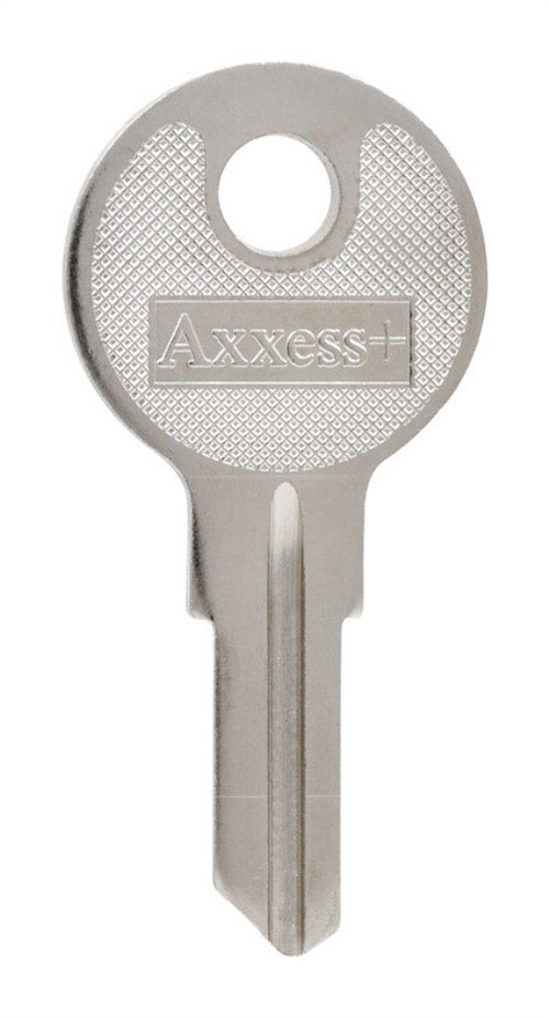 Hillman 88064 Brass Nickel #80 Universal Single Sided Blank Key (Pack of 10)
