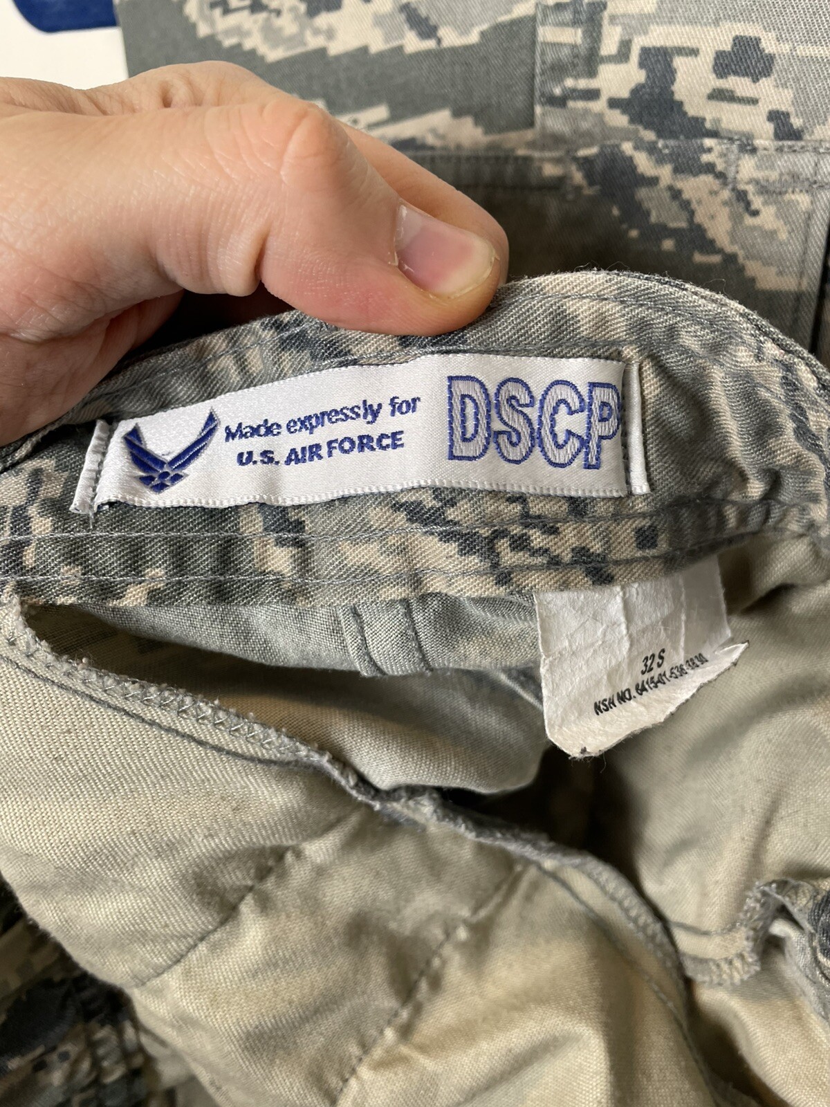 Digital Camo USAF Air Force Pants 32