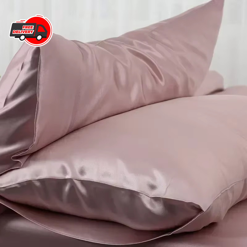 Natural Mulberry Silk Pillow Case Real Silk Protect Hair Skin Pillowcase Cover