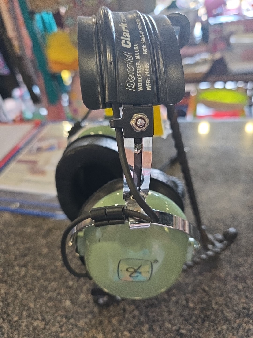 David Clark Aviation Headset w/Mic H10-76 *As-IS*