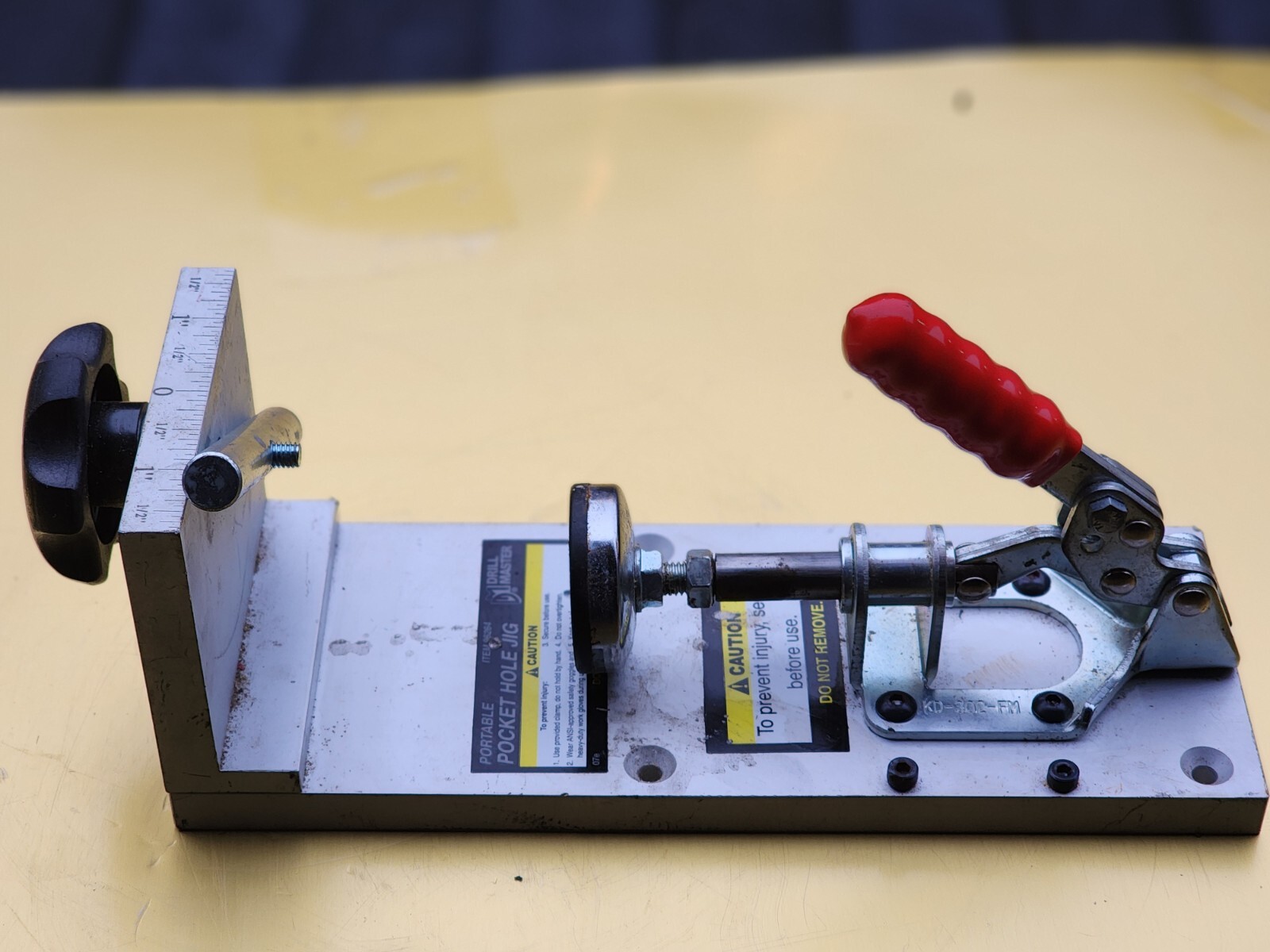DRILL MASTER PORTABLE POCKET HOLE JIG, No. 96264