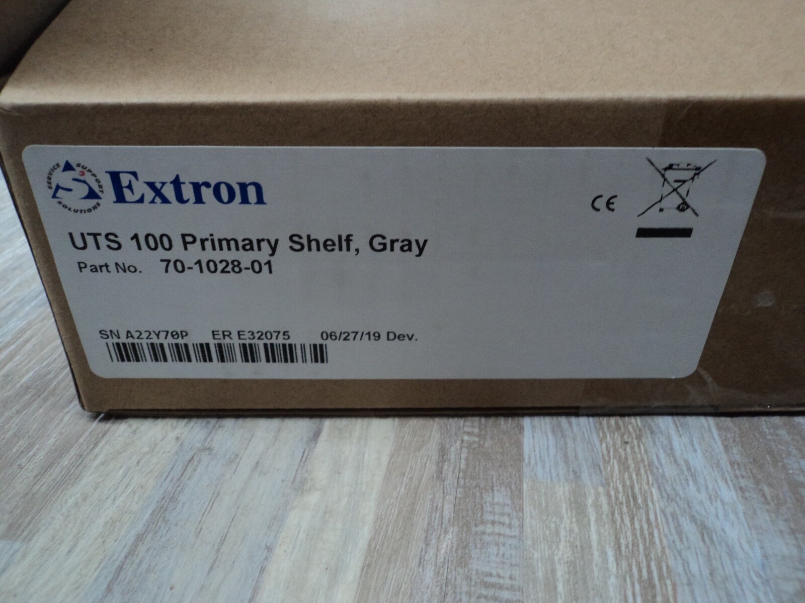 Symetrix External Control Expander Item ID: XCONTROL W/ SHELF