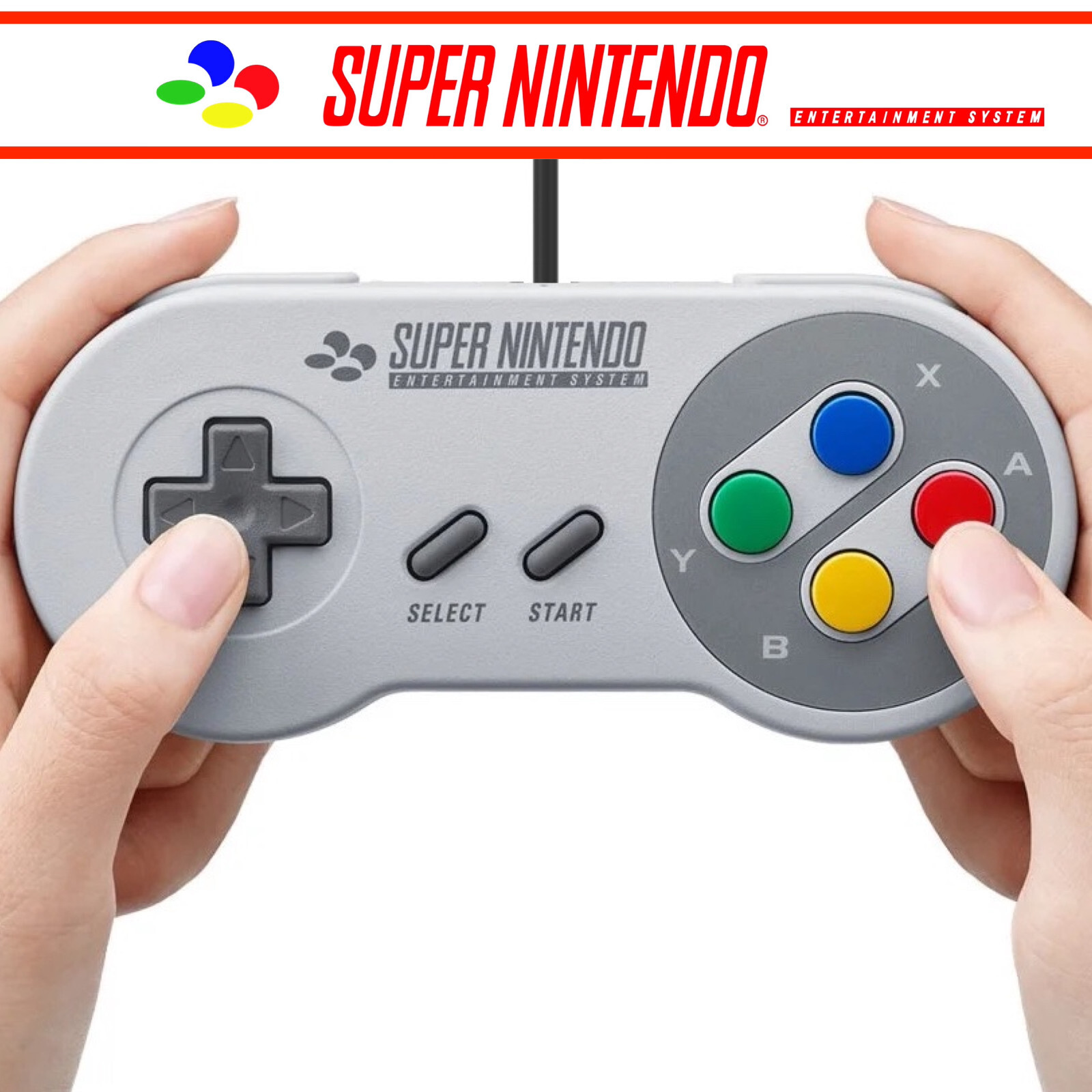 SNES / Super Nintendo Console + Mario Game, ORIGINAL Controller - Condition: Excellent