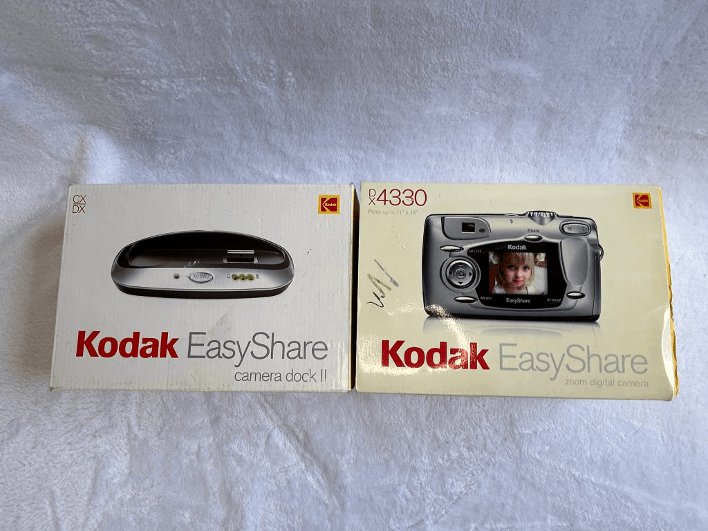 Kodak Easy Share DX4330 Digital Camera, Dock, Camera, Manuals, PARTS ONLY