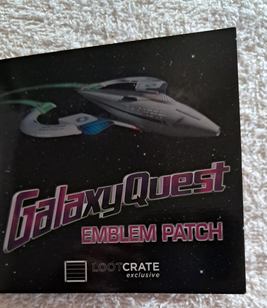 Lootcrate Galaxy Quest Emblem Patch