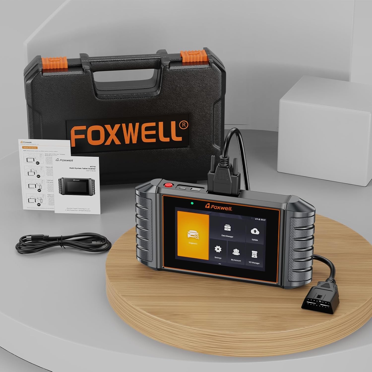 Foxwell NT710 for VW Audi Bidirectional OBD2 All System Scanner Diagnostic Tool