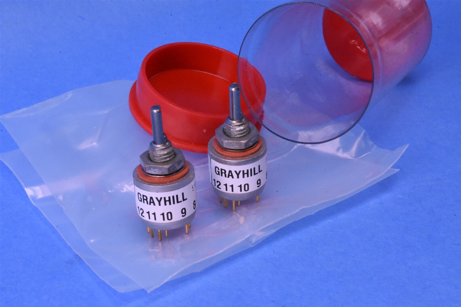 2 (Two) Grayhill BCD Compliment Mechanical Encoders Series 51