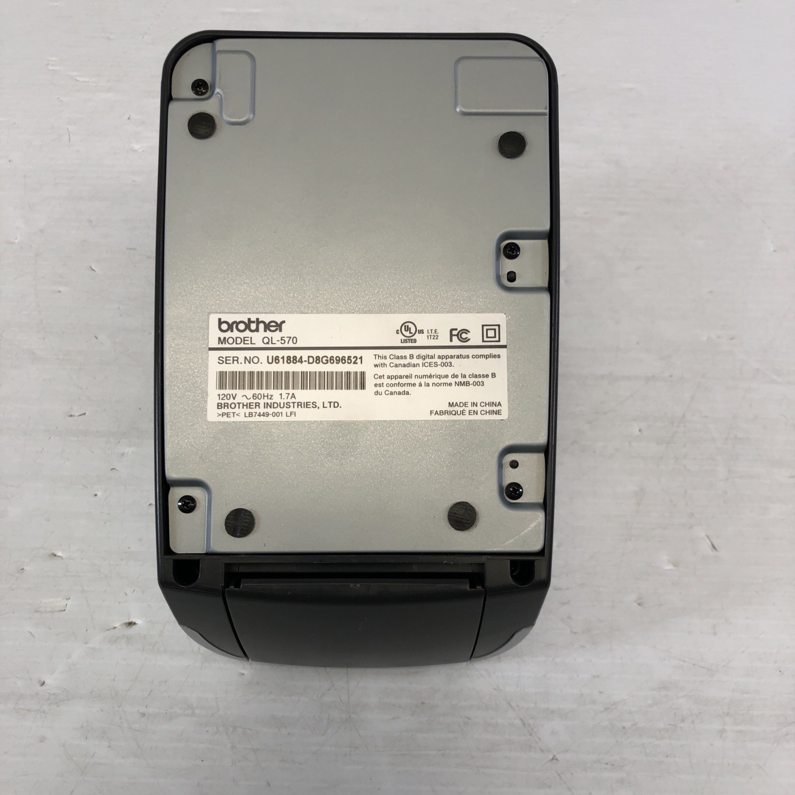 Brother QL-570 Professional Thermal Label Printer