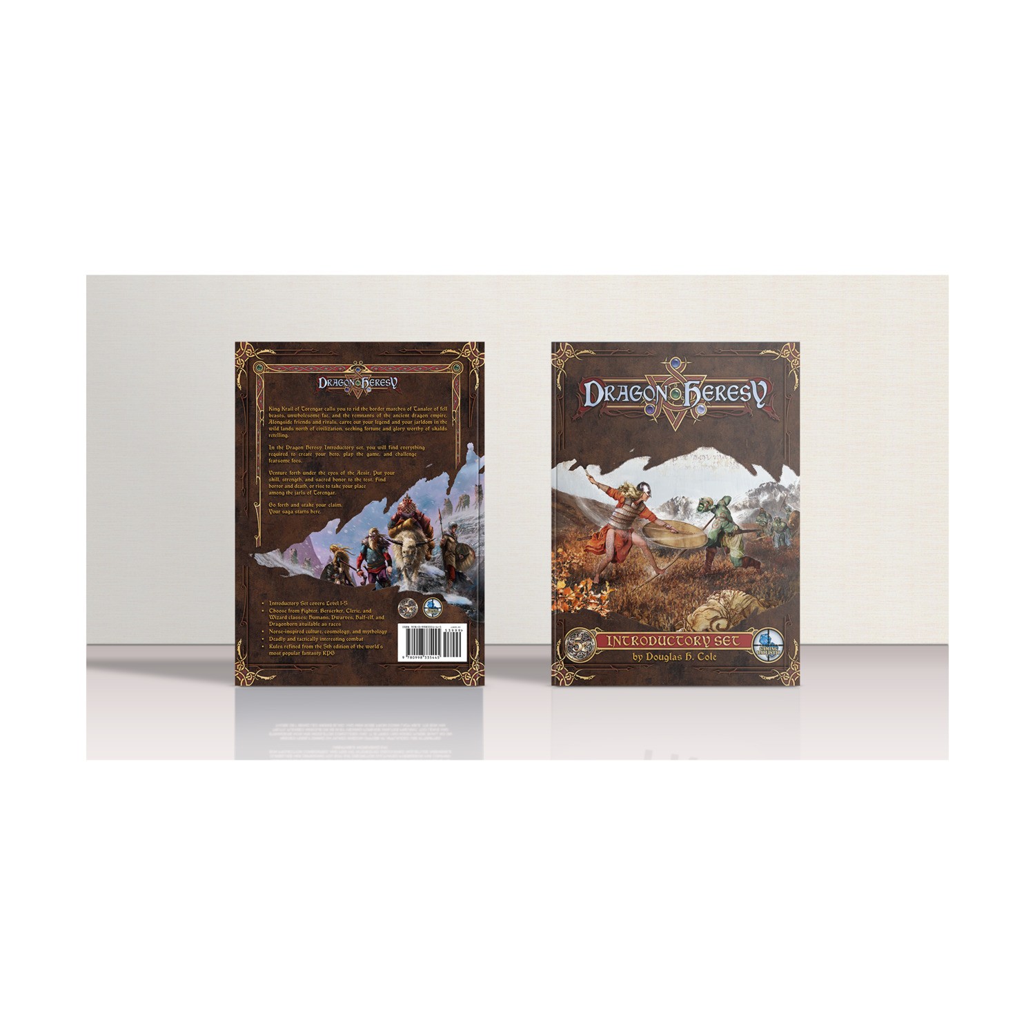 Gaming Ballistic Fantasy RPG Dragon Heresy - Introductory Set EX/NM