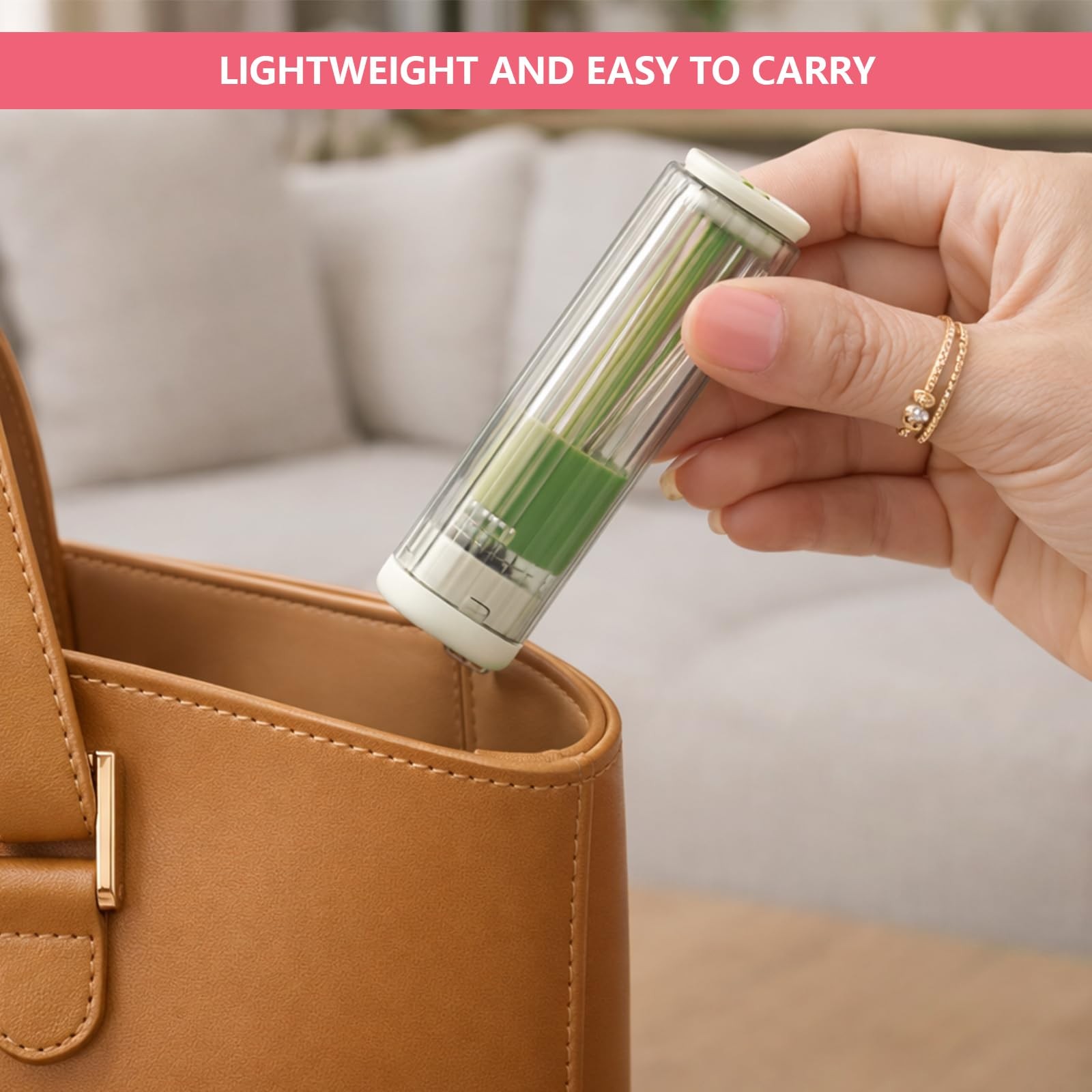 2PCS Magnetic Needle Case, Sewing Case with Pop-up Design, PINK