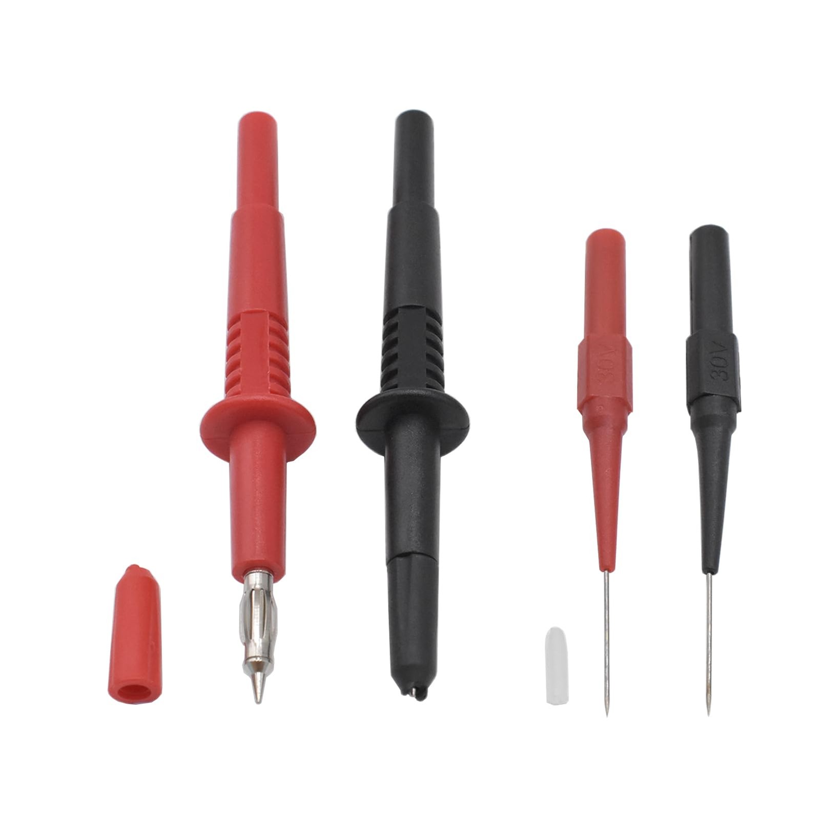 10Pcs Test Leads Kit, Double Insulated Lead Set with Alligator Clips...