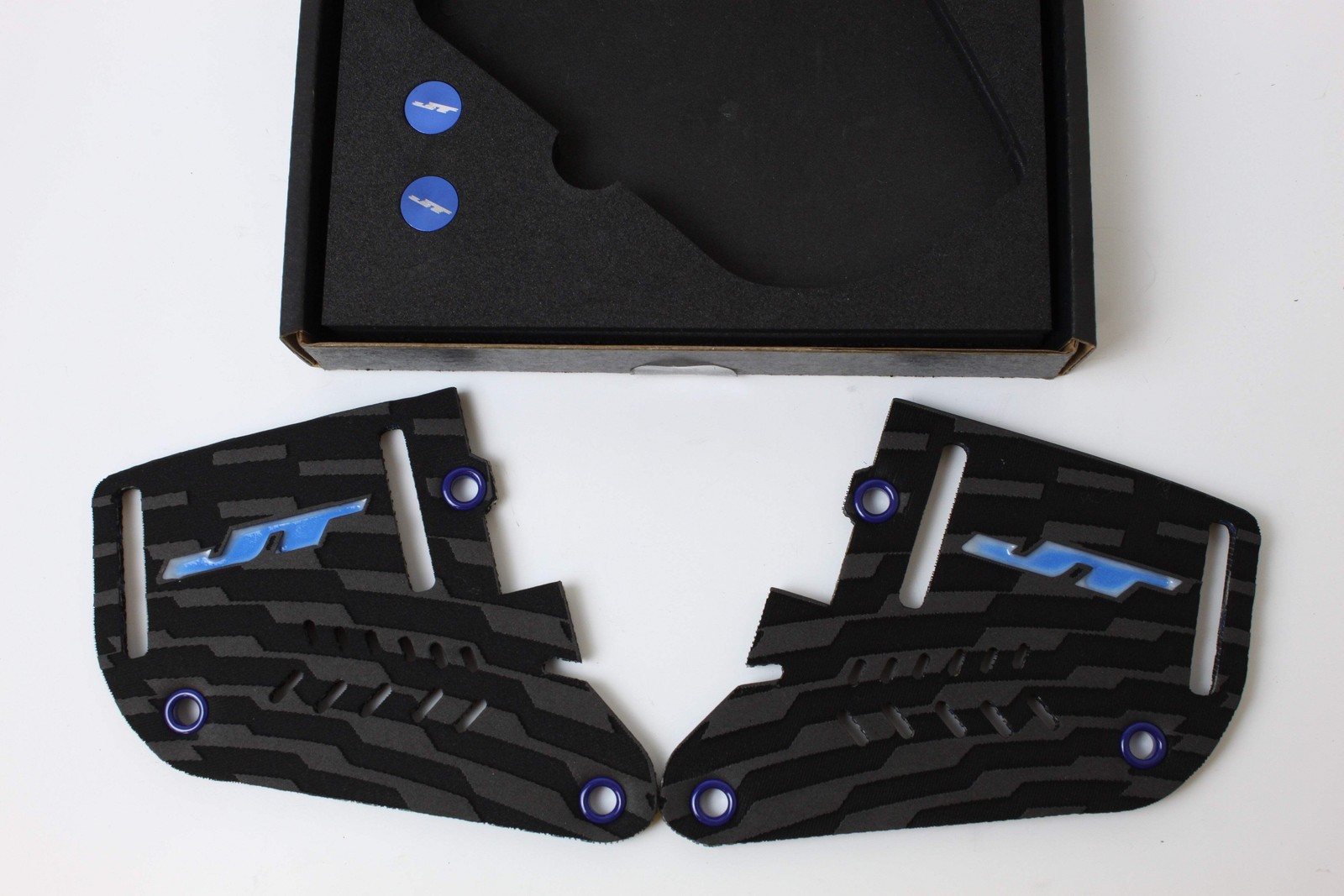 JT Proflex Inline Earset W/ Thumb Screws - Navy Blue