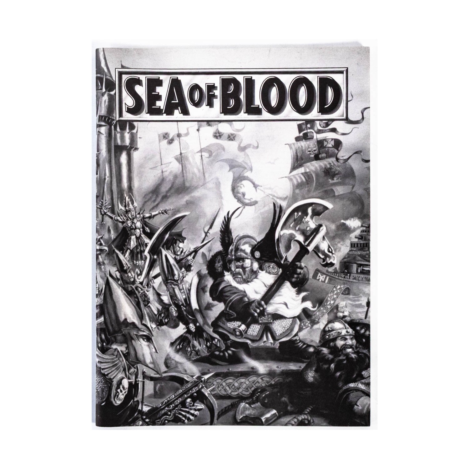 GW Man O' War Sea of Blood - Rulebook Only! VG+