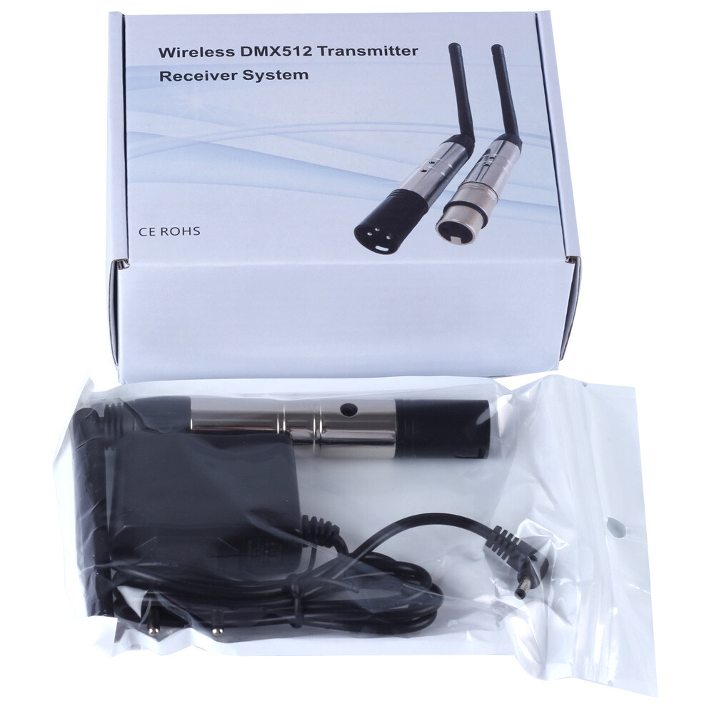 DMX512 Receiver Transmitter 2.4G Wireless Lighting Controller for DMX Equipment