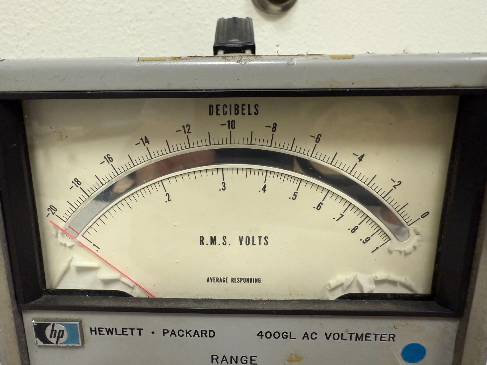 Vintage HP 400GL AC Voltmeter Not Tested & Working