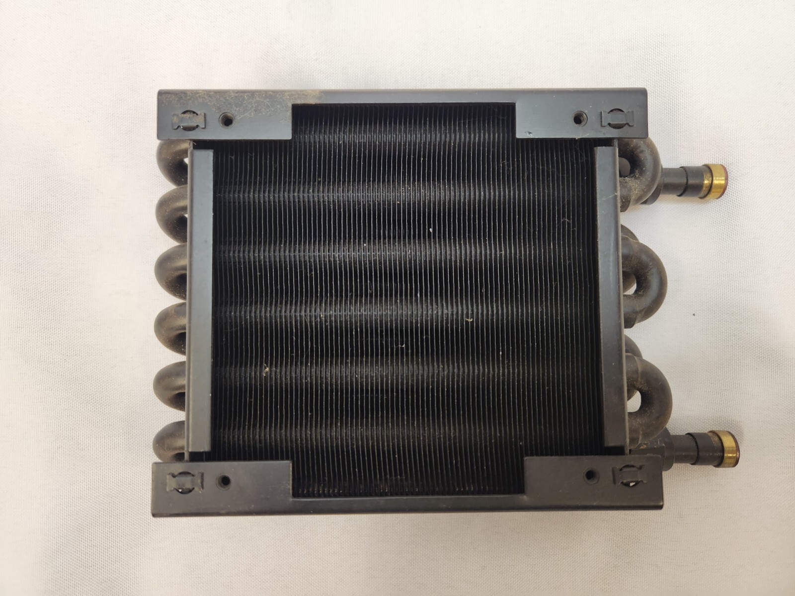 Lytron 5" x 5" Copper Tube Heat Exchanger, 6110G1AN, 6110G