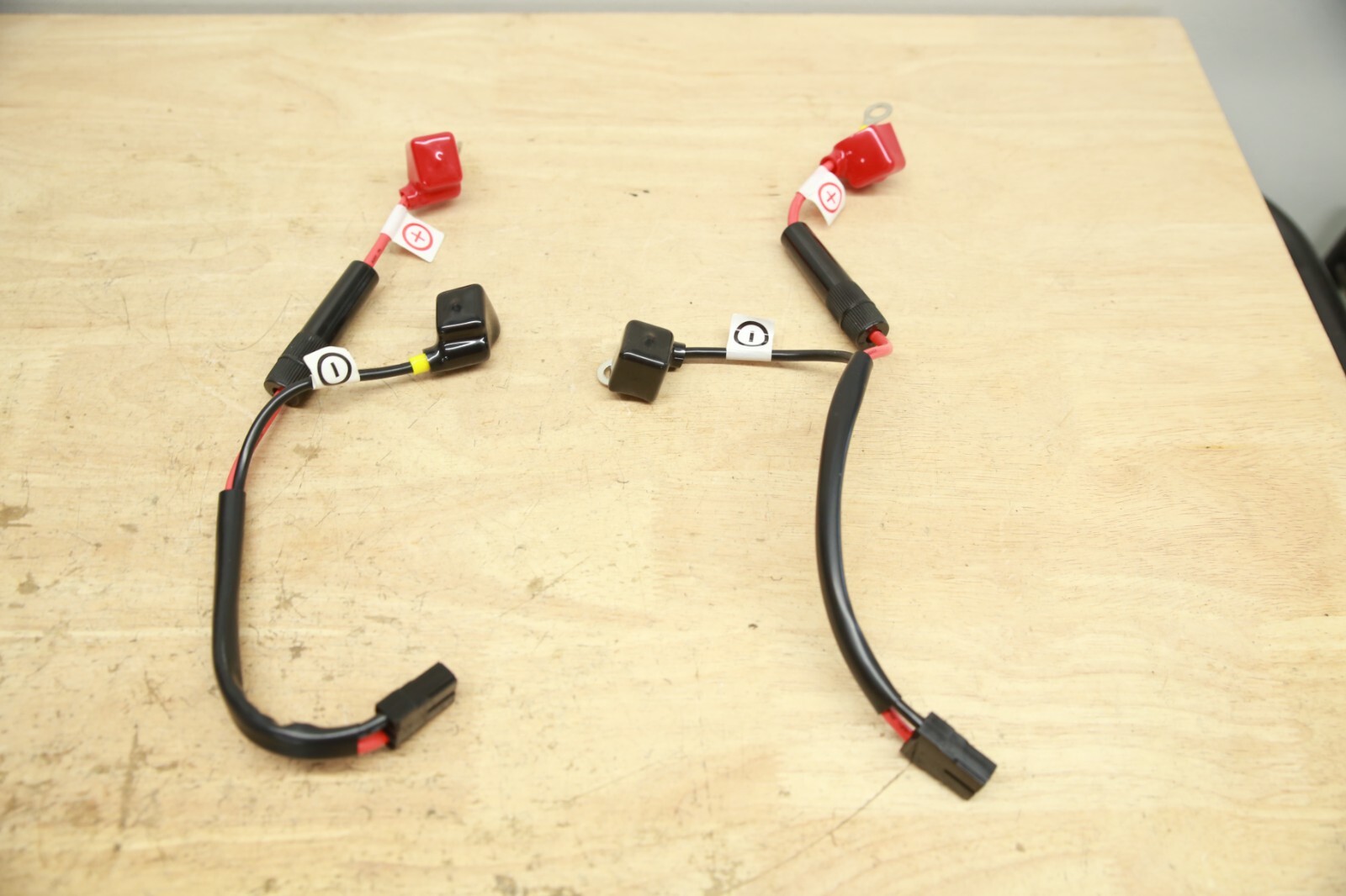 PAIR Battery Cables Wiring Harness for Merits Gemini Power Chair P301