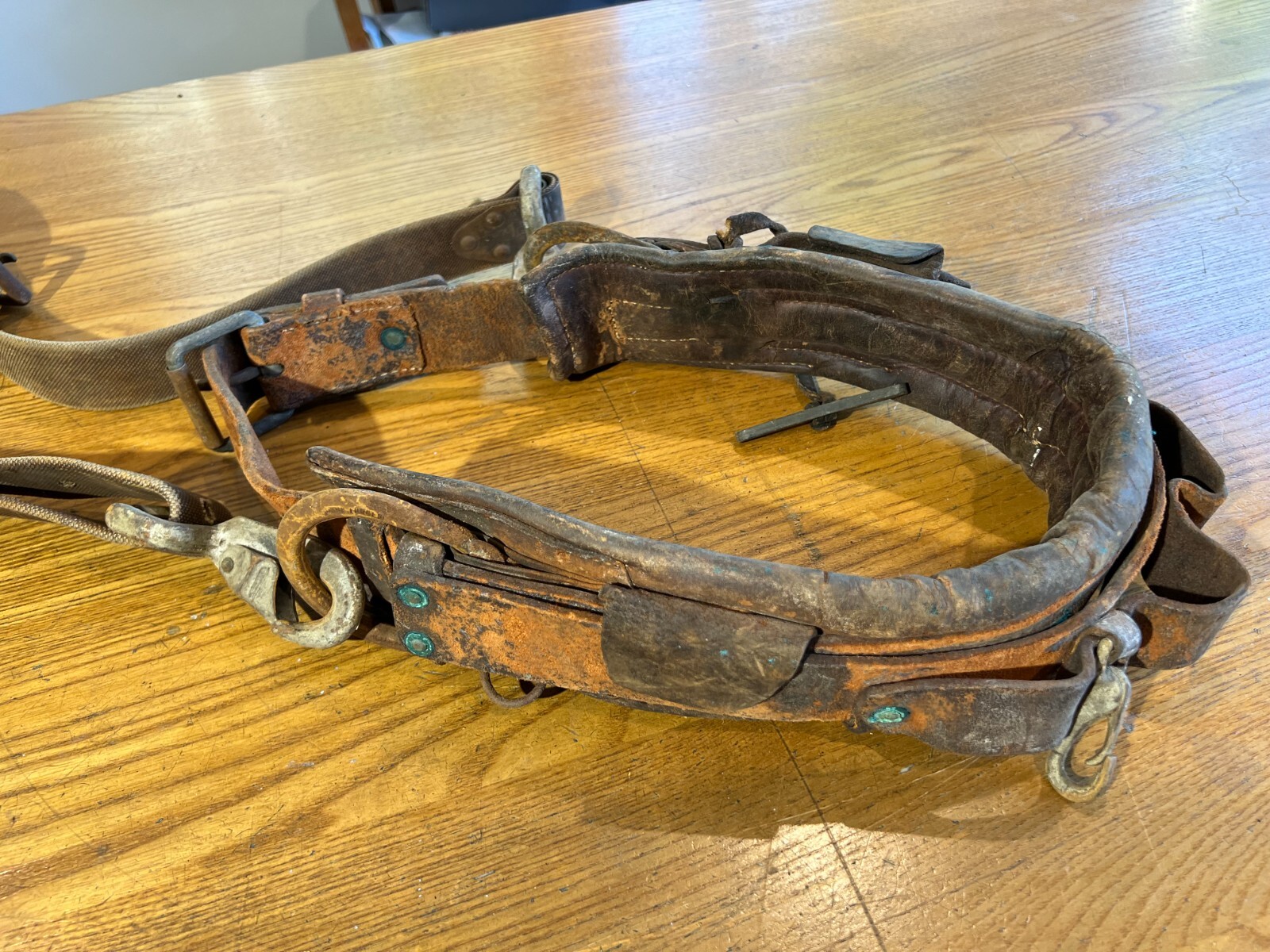 Vintage Klein & Sons Climbing Belt with Positioning Strap