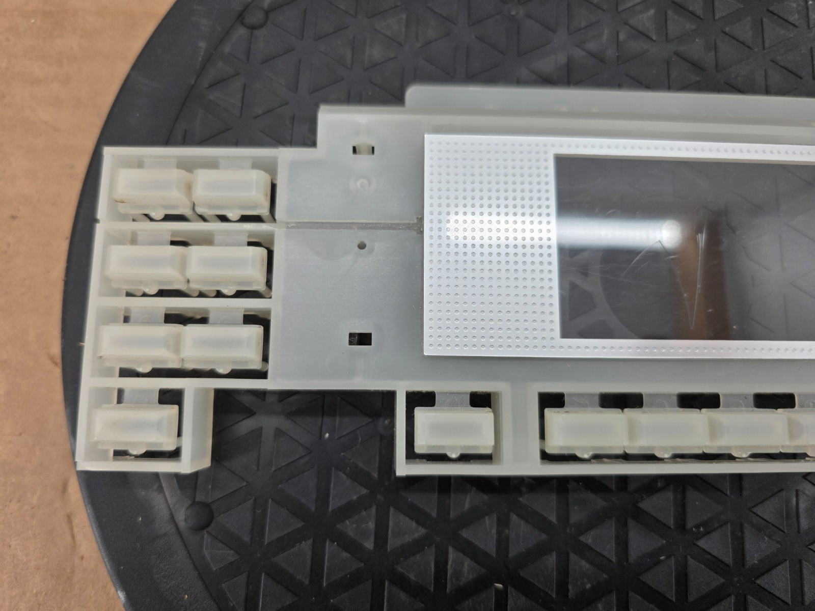 korg triton le 76 Clear Plastic LCD Screen Cover Unit plus buttons