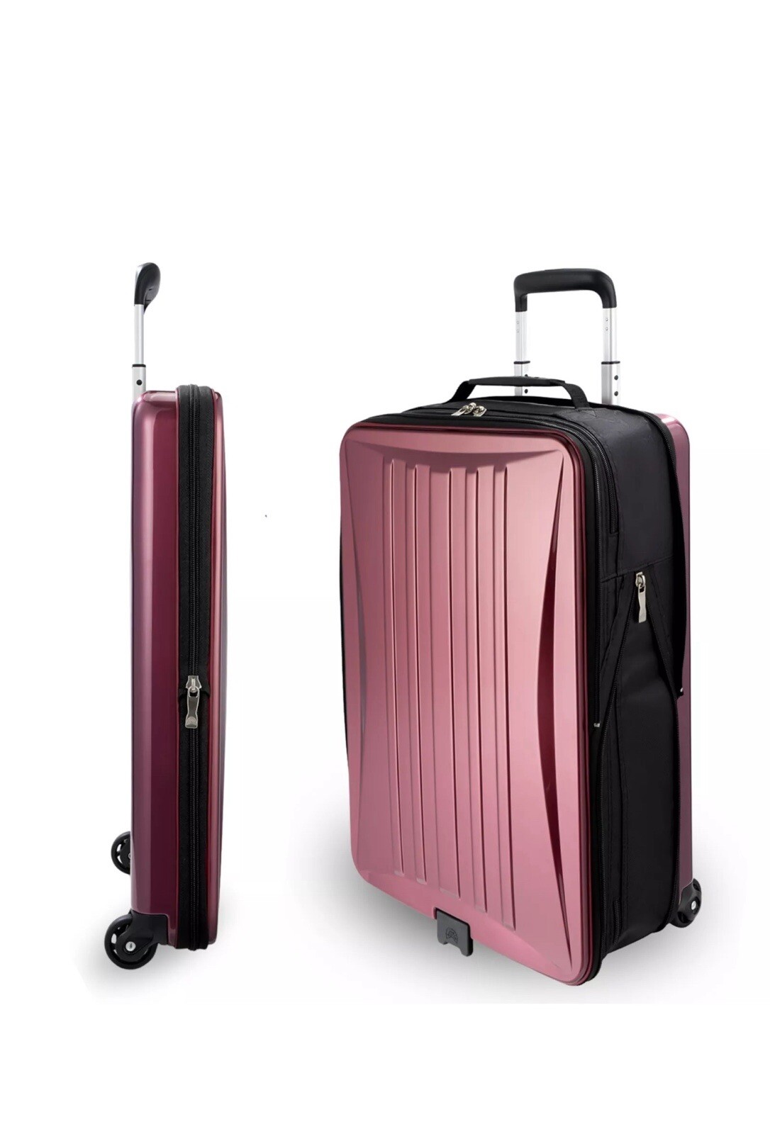 Crazy Deal!! Red Hard Shell Carry-On Rolling Small 21-inch Suitcase with Wheels