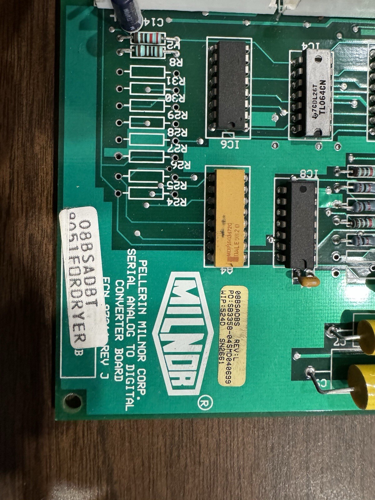 Milnor 08BSADBT Board