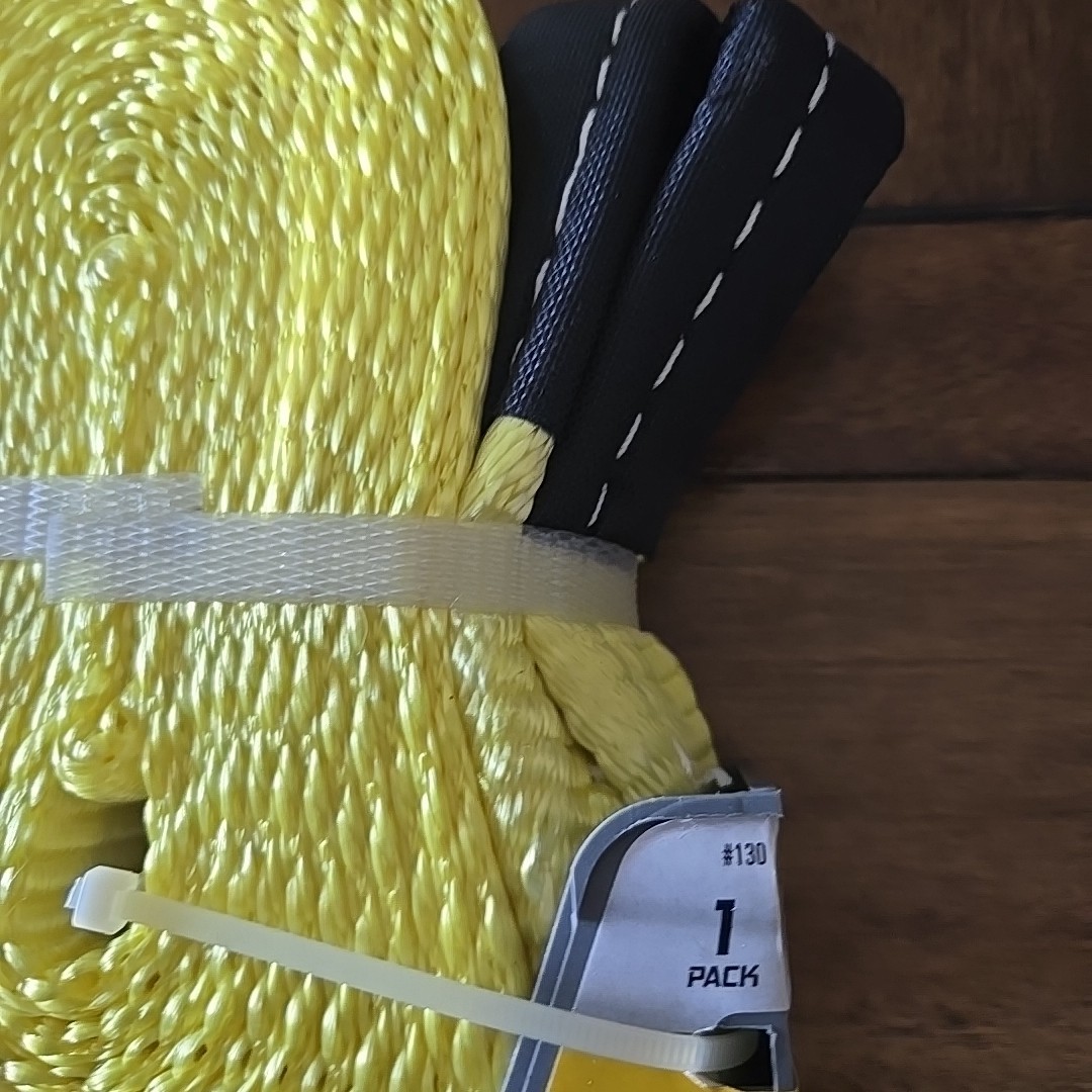 Smart Straps 20 ft Tow Strap With Loop Ends NEW