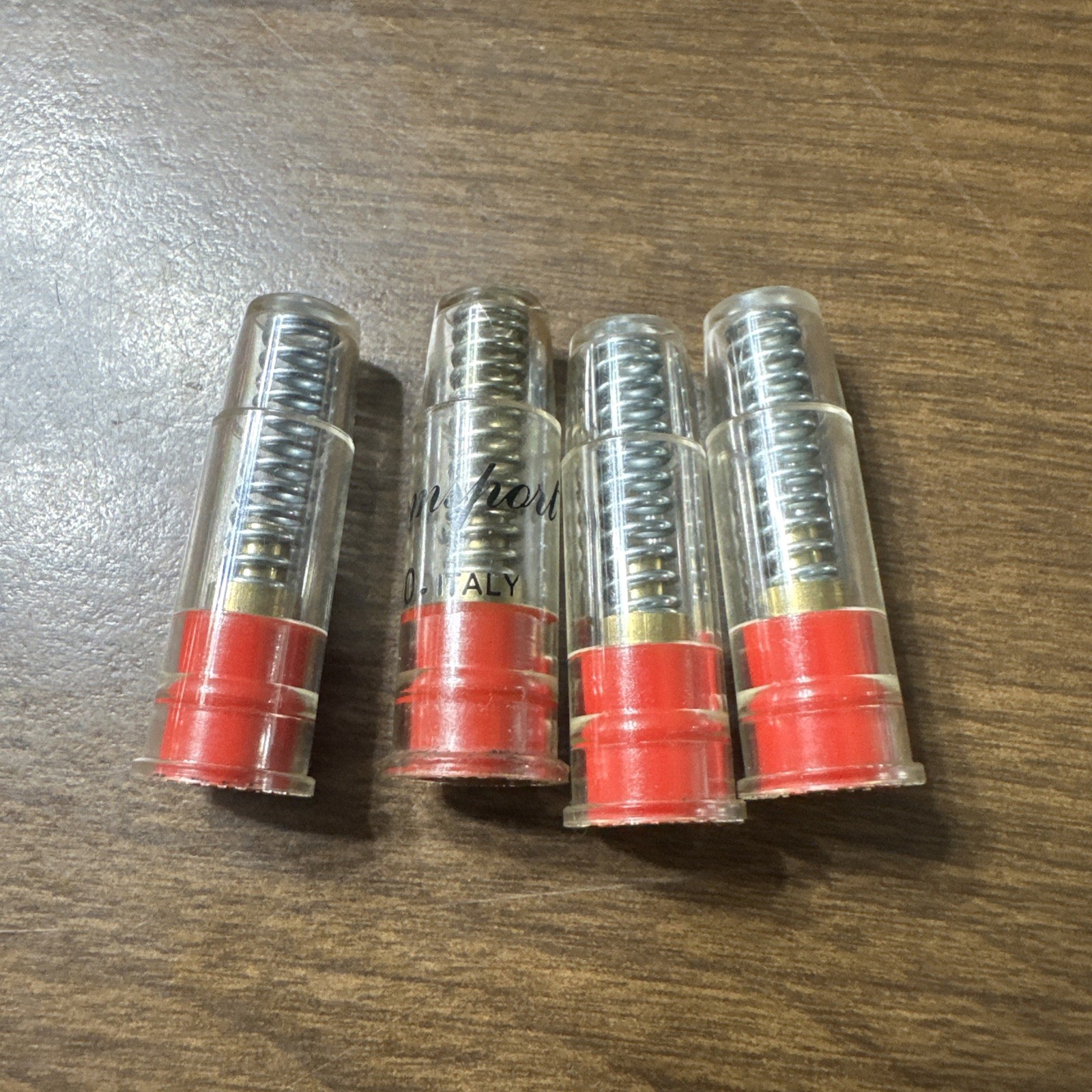 Armsport Inc Omni Plasti 410 Bore Shotgun Snap Caps Made In Italy 4 Piece Lot #1