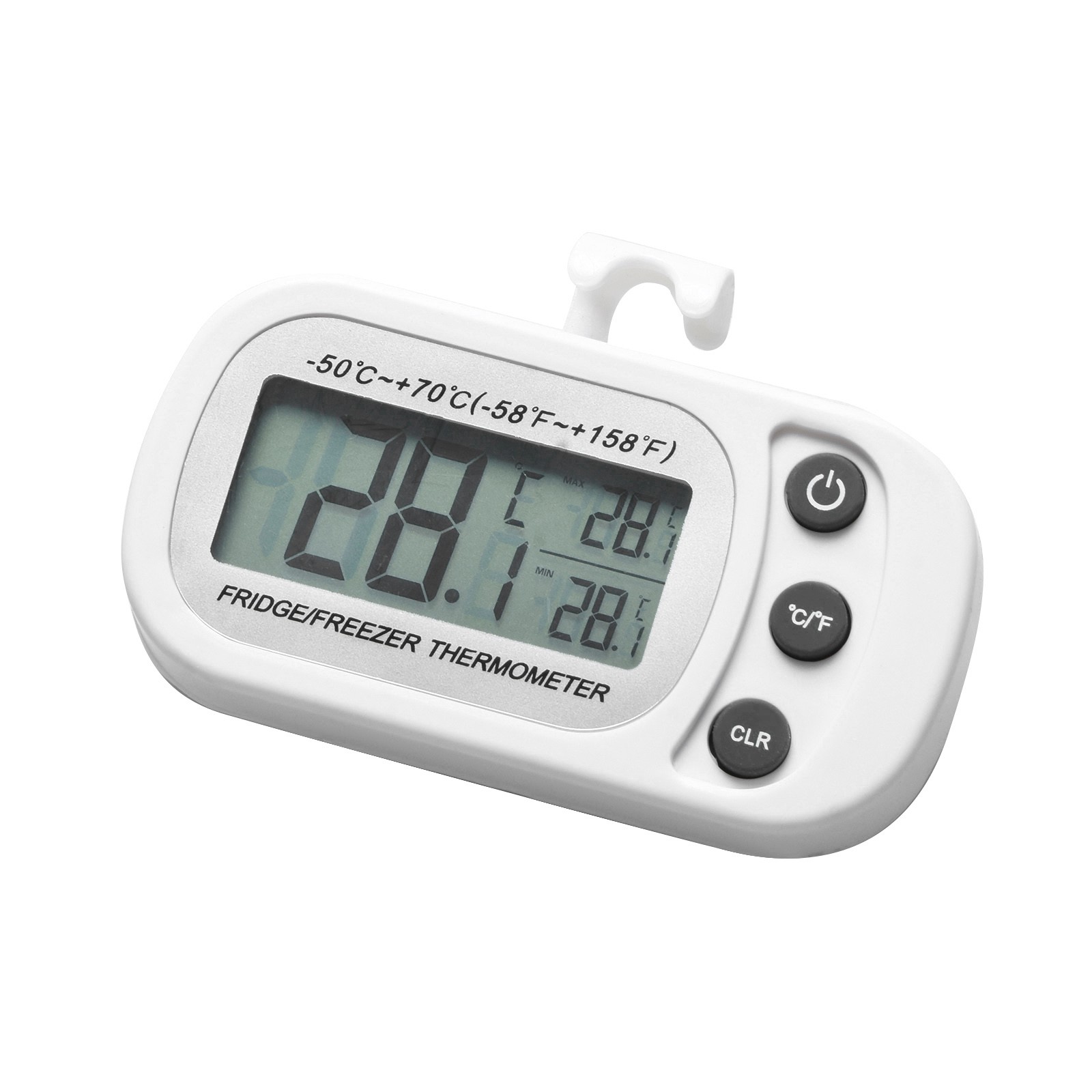 Digital Freezer Refrigerator Thermometer with LCD Display Temp Memory Gauge