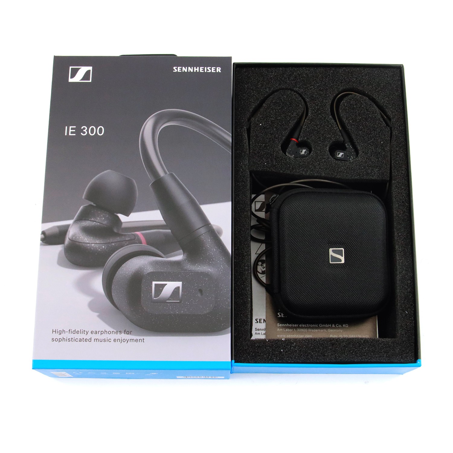 Sennheiser IE 300 Audiophile Wired 3.5mm In-Ear Earbuds Headphones Sealed In Box