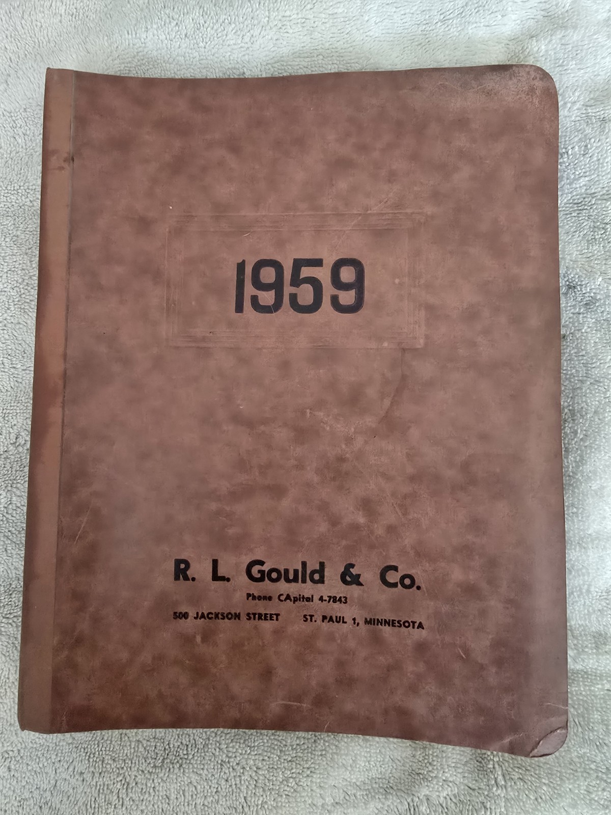 R. L. Gould and Company Product Sales Catalog St. Paul, Minnesota.  1959