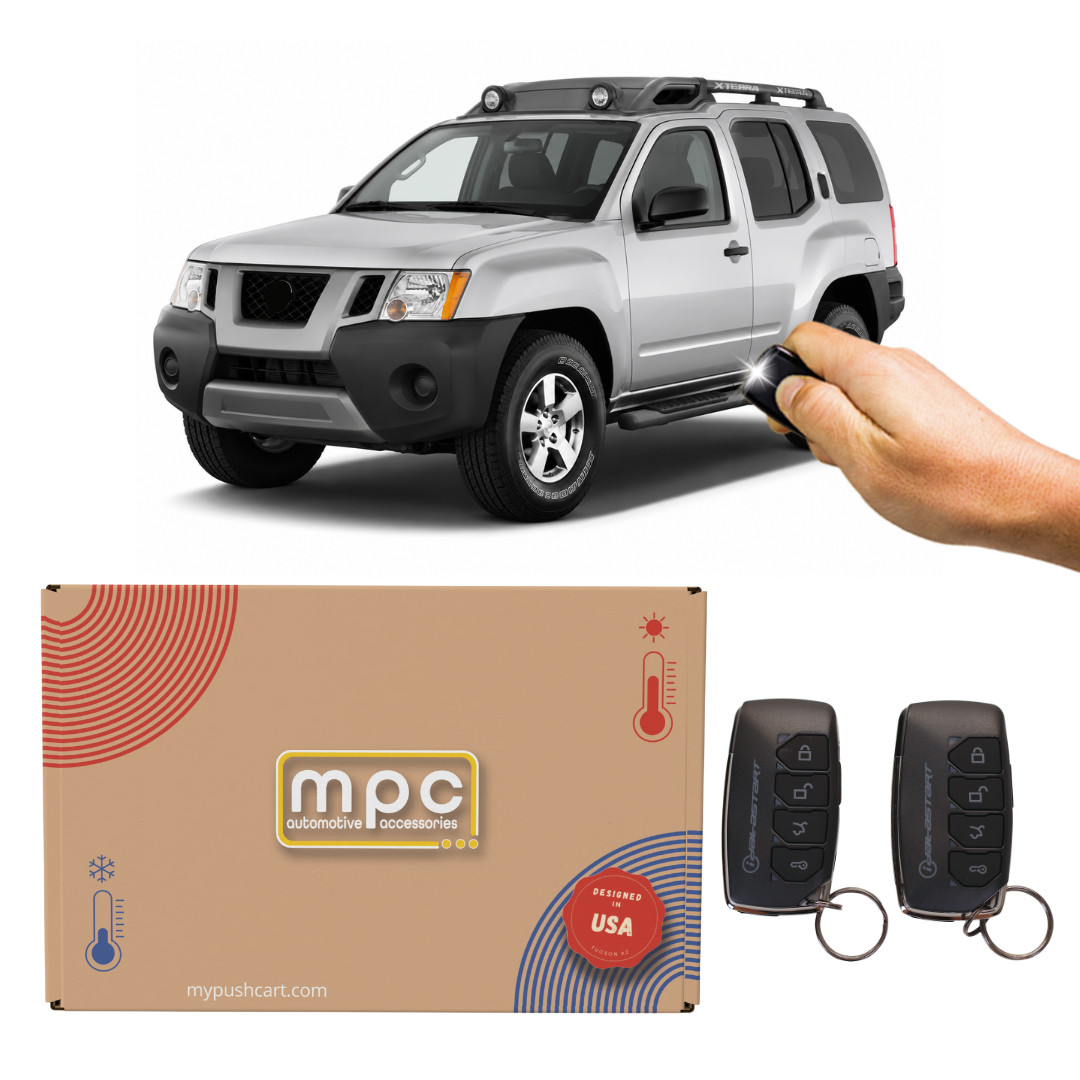 2-Way Remote Start With Keyless Entry For 2008-2015 Nissan Xterra - w/T-Harness