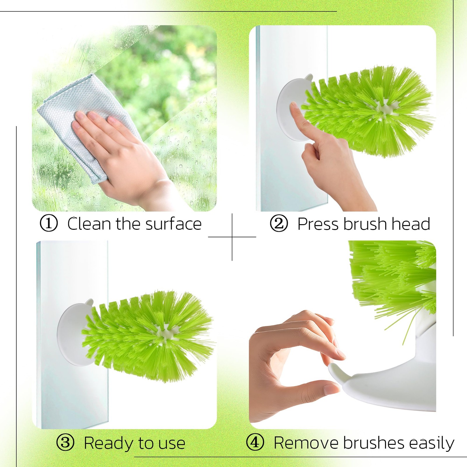 BUYBYLOV Turtle Brush, Turtle Tank Accessories, Turtle Shell Cleaning Brush S...