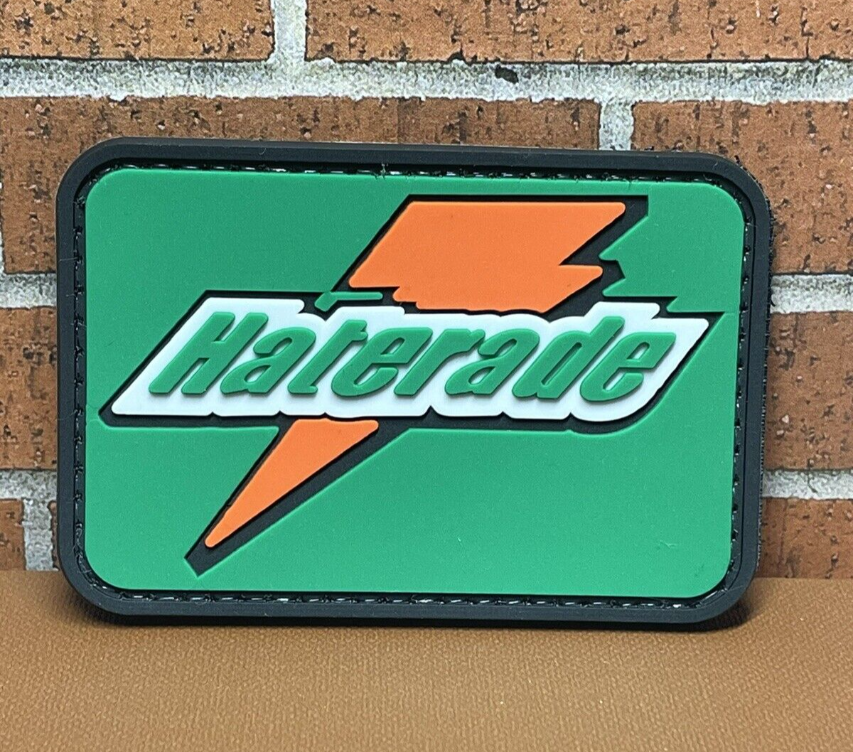 PVC Tactical Patch - Haterade Morale Patch - Rubber Gun Sport Patch