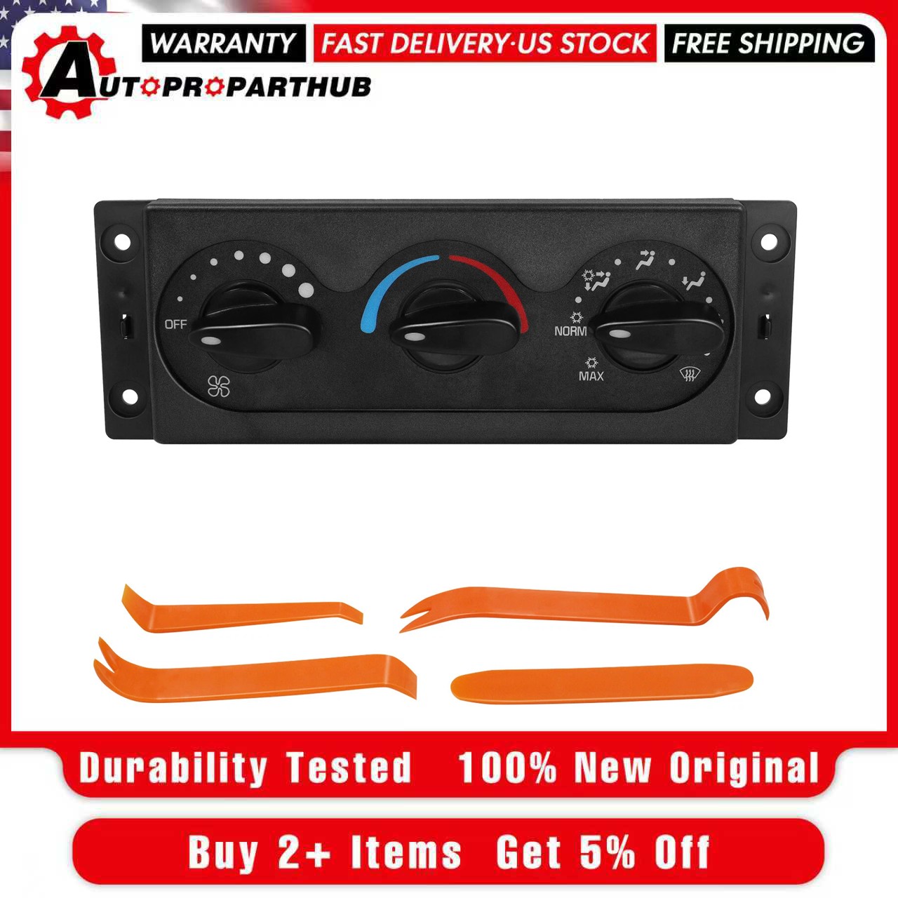 AC Heater Climate Control Module For 2002-2007 International 4200 4300 4400 7400