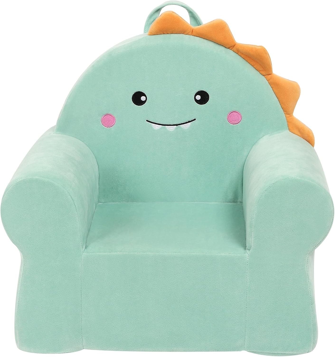 MOMCAYWEX Cuddly Toddler First Chair, Premium Character Chair, Green, 18 Month