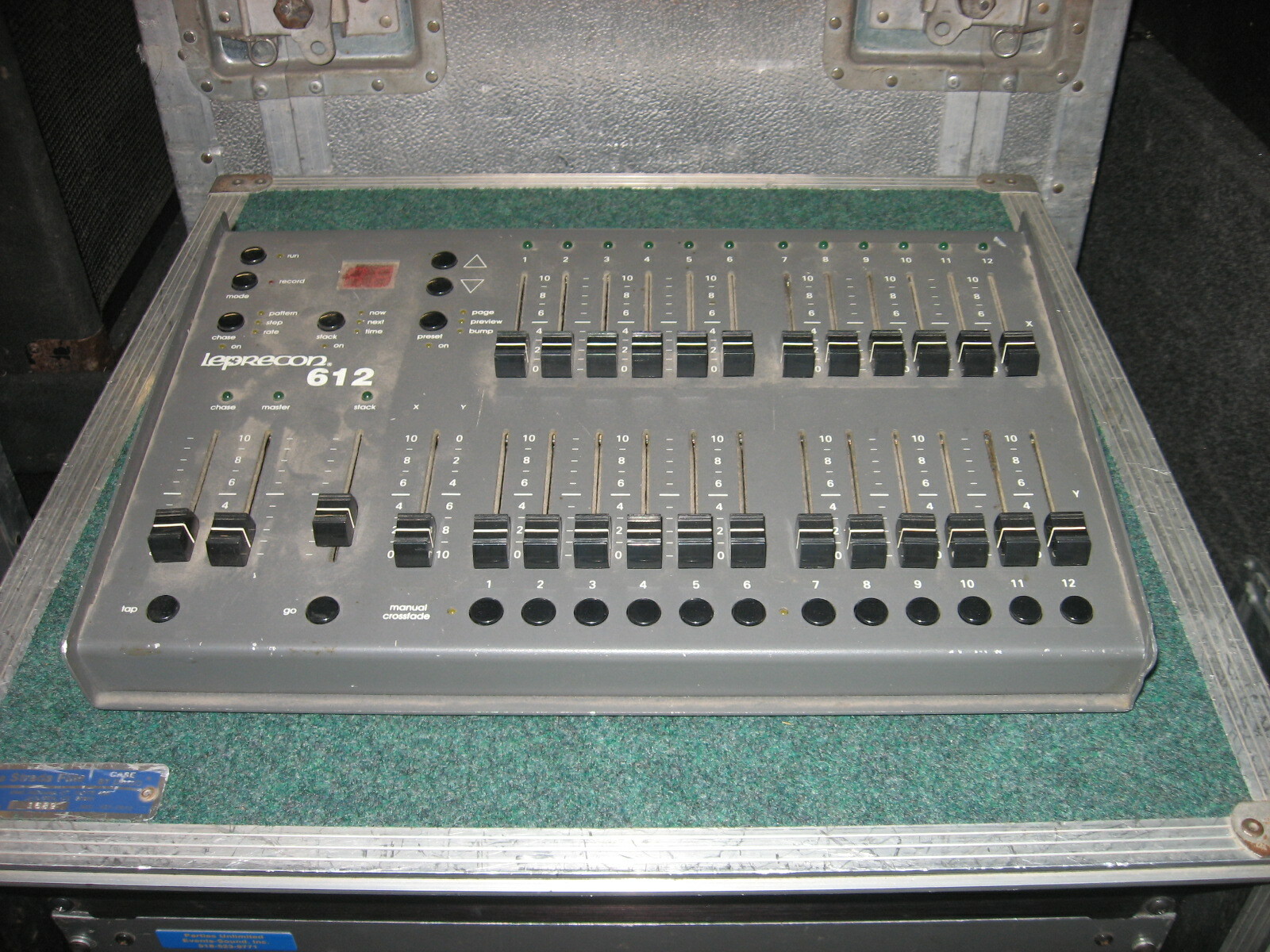 NRD 8000 Dimmers 16 channels. 13U pull over rack controller drawer finish panel.
