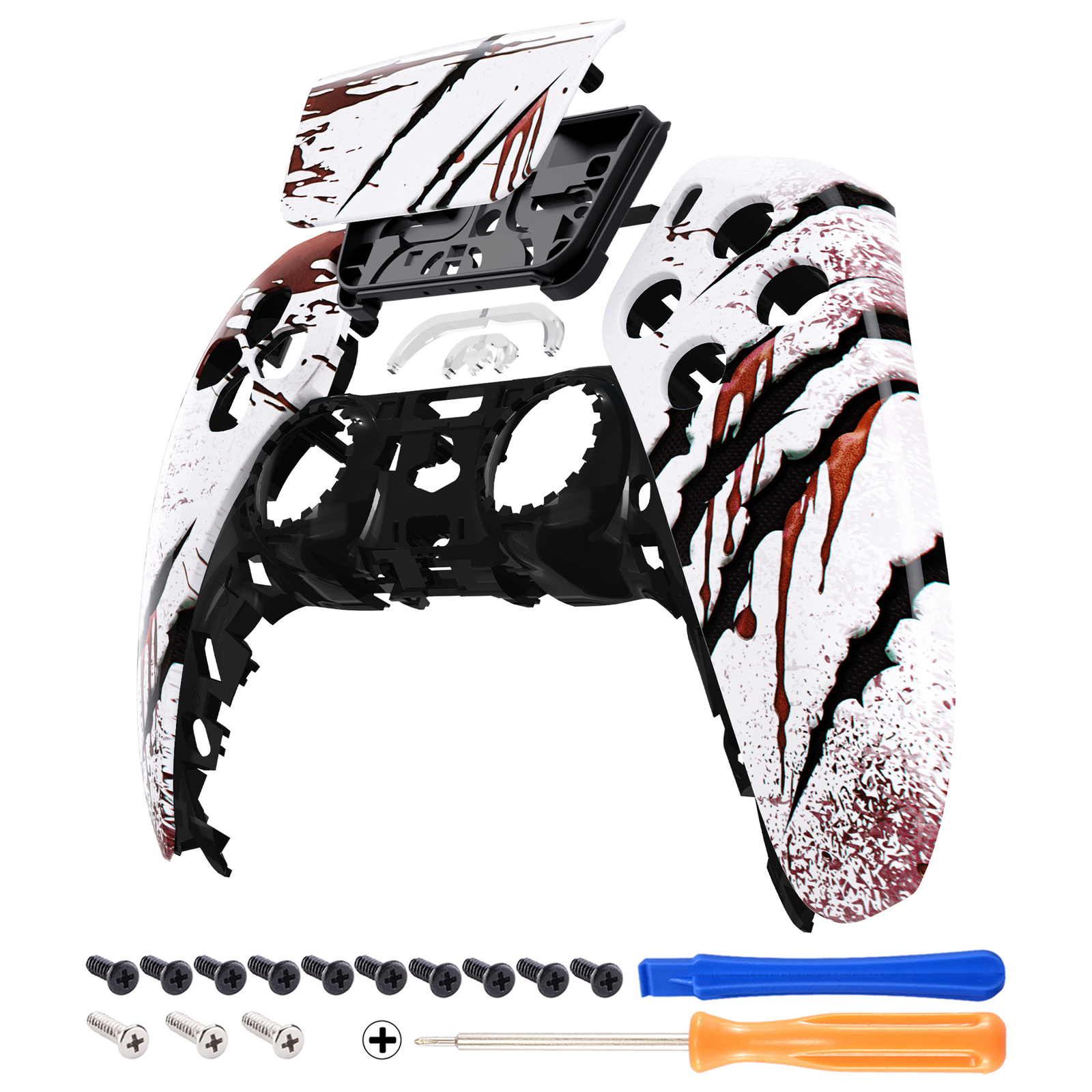 eXtremeRate Faceplate Touchpad Top Shell Cover Replacement for PS5 Controller