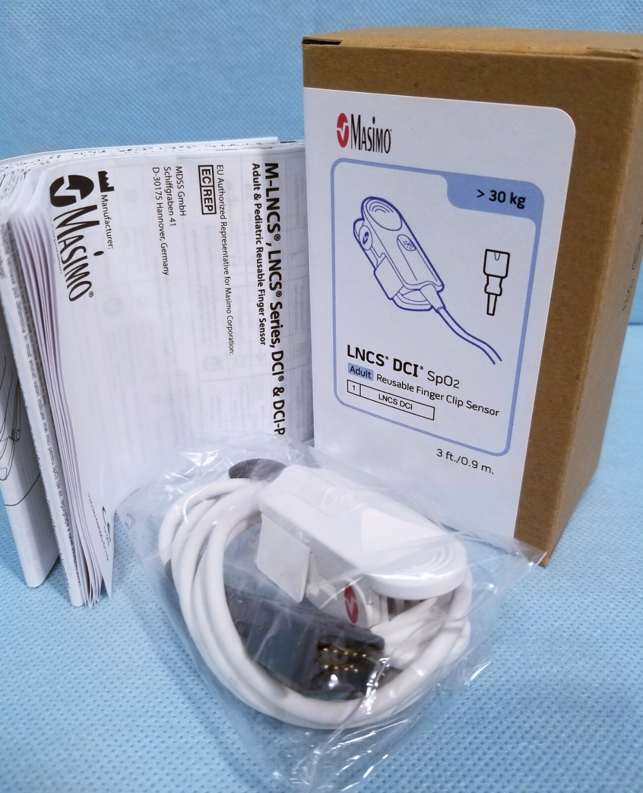 Zoll X-Series SpO2 Adult Sensor 8000-0294 NEW will also work with E-Series