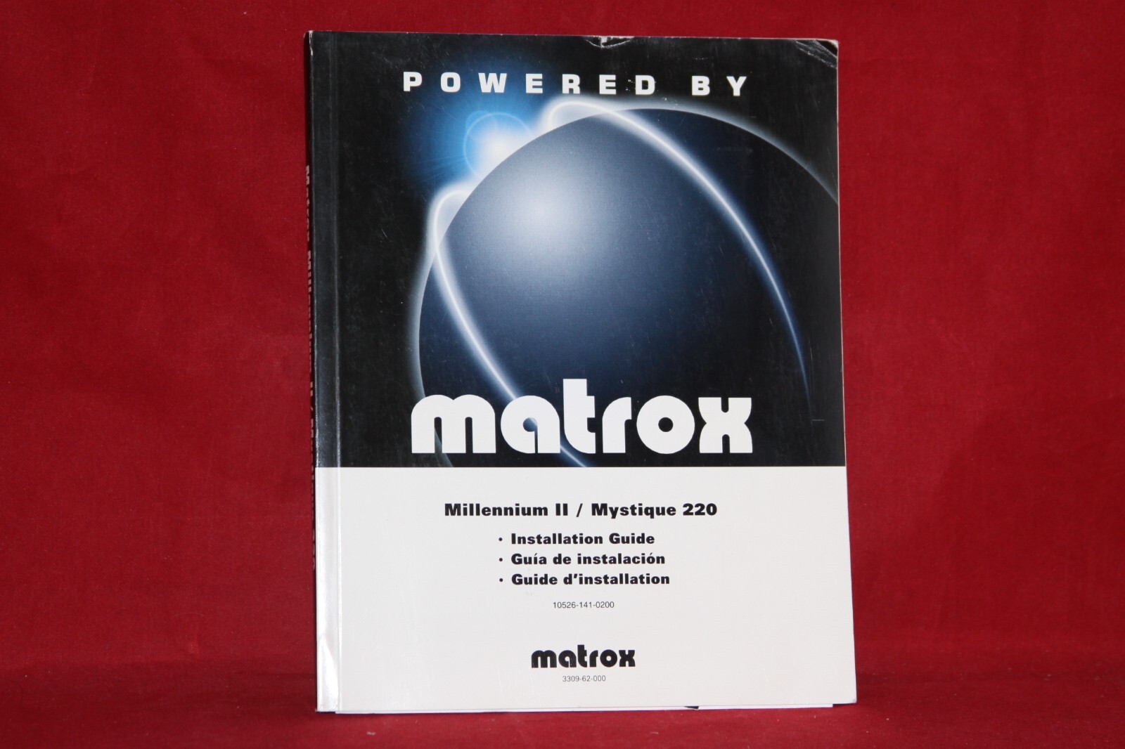 Matrox Millennium II / Mystique 220 Installation Guide Only