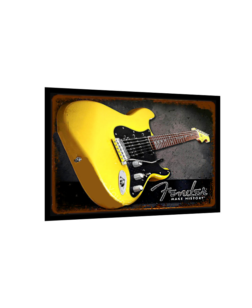 Vintage Replica Fender Guitar Sticker Decal. Electric Guitars and Amps. 5 Sizes