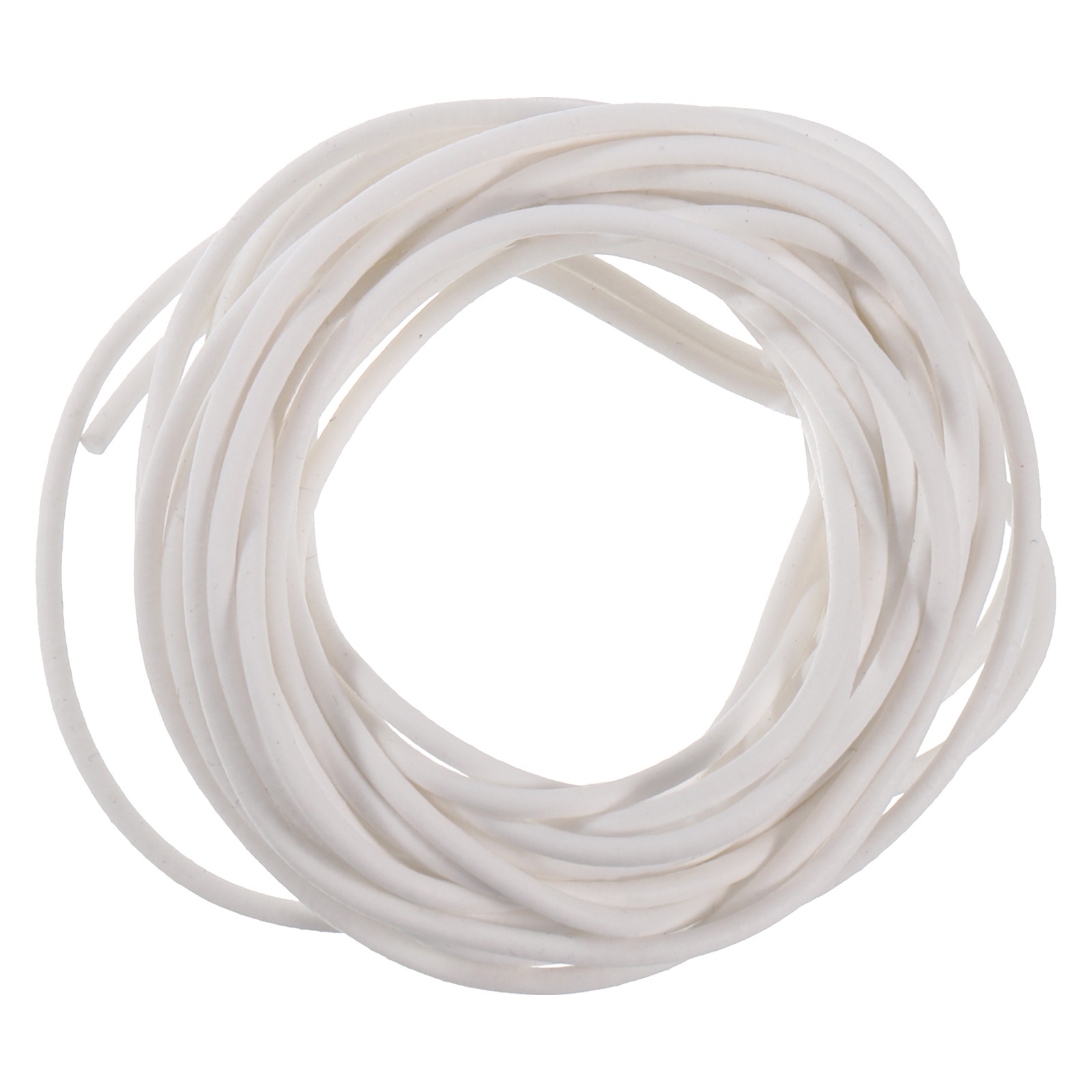 Silicone Foam Seal Strip 2mm(0.08") Dia 5 Meters(16.41 Ft) Long for Warehouse